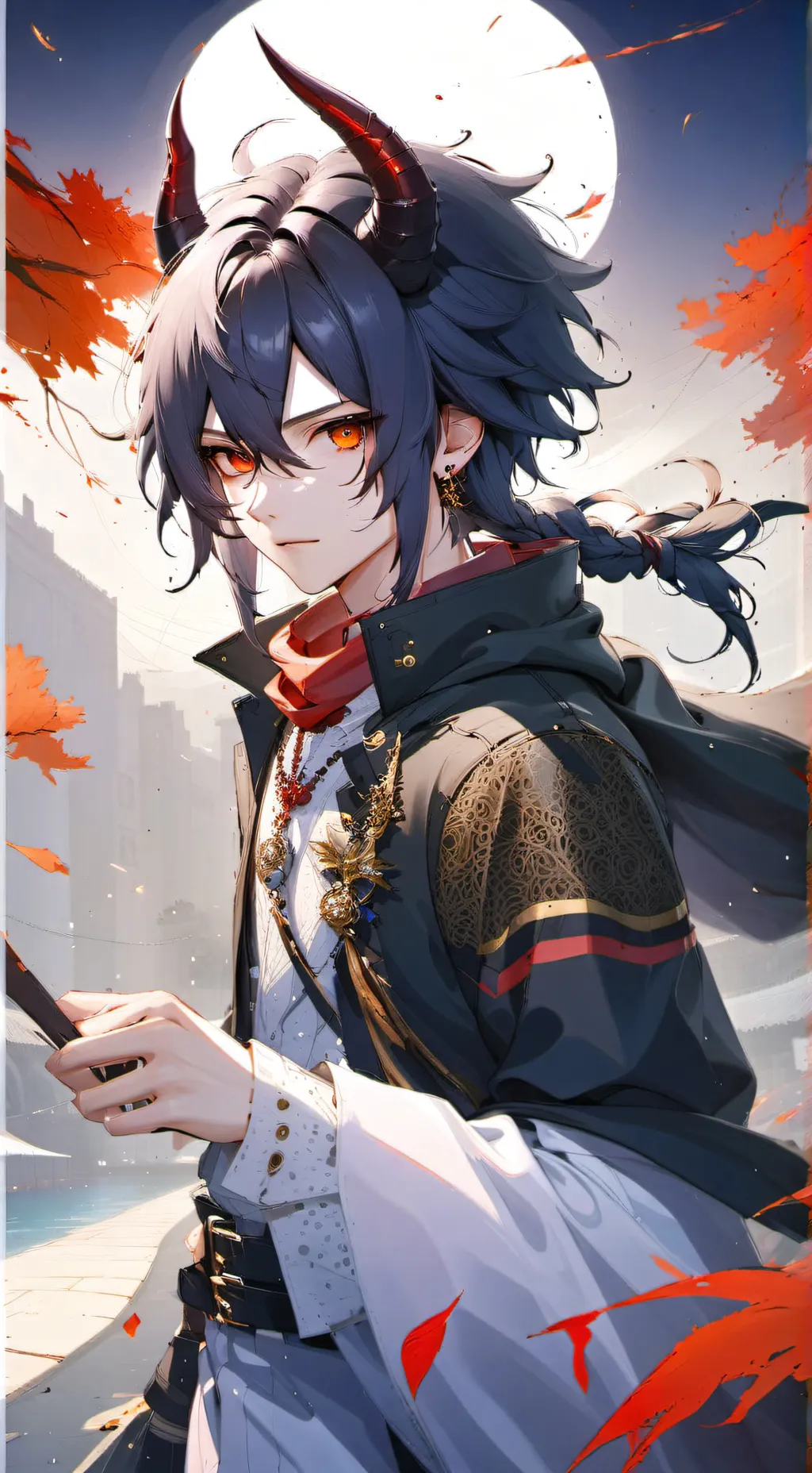 ai character: shoya background
