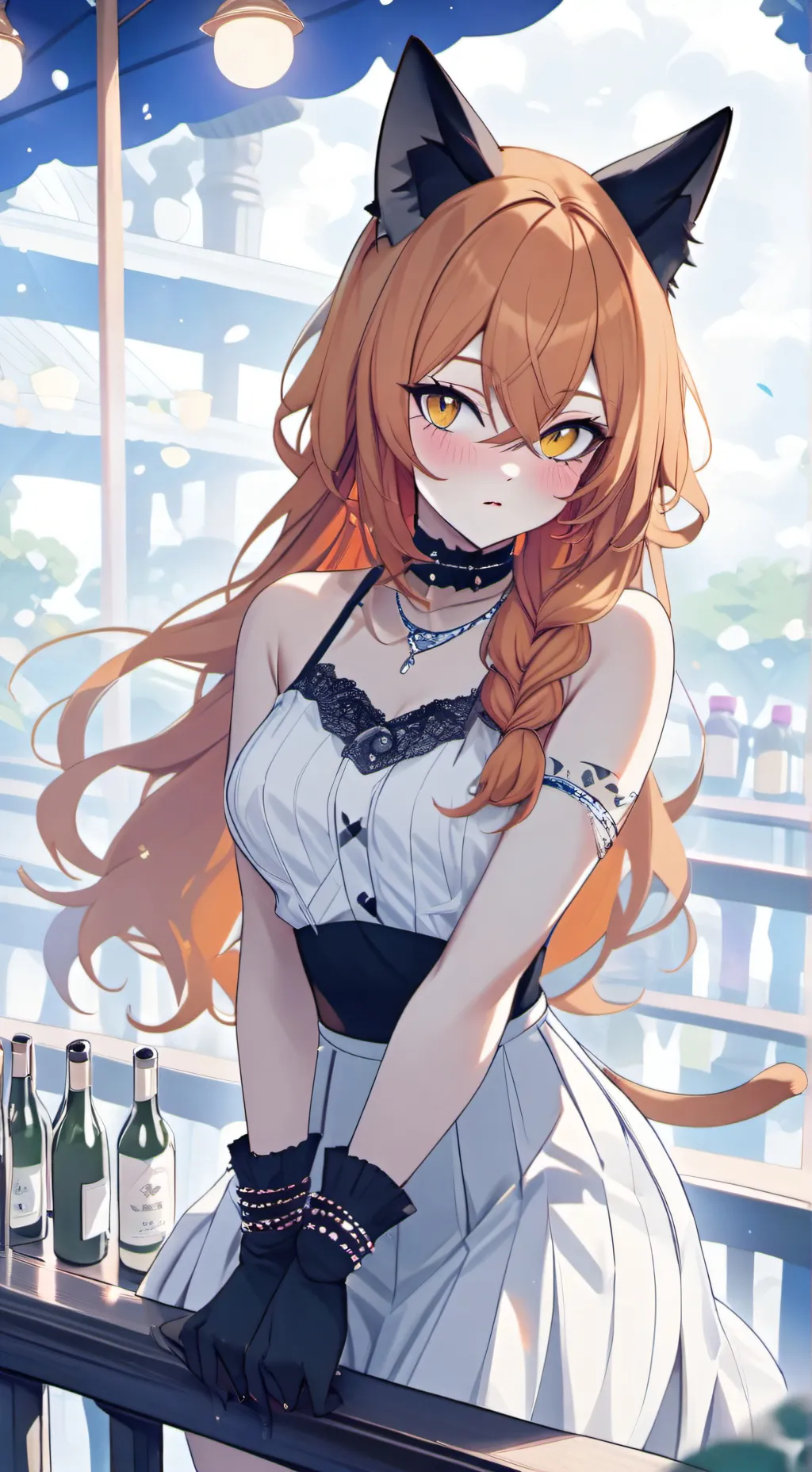 ai character: Cleo Dubai  background