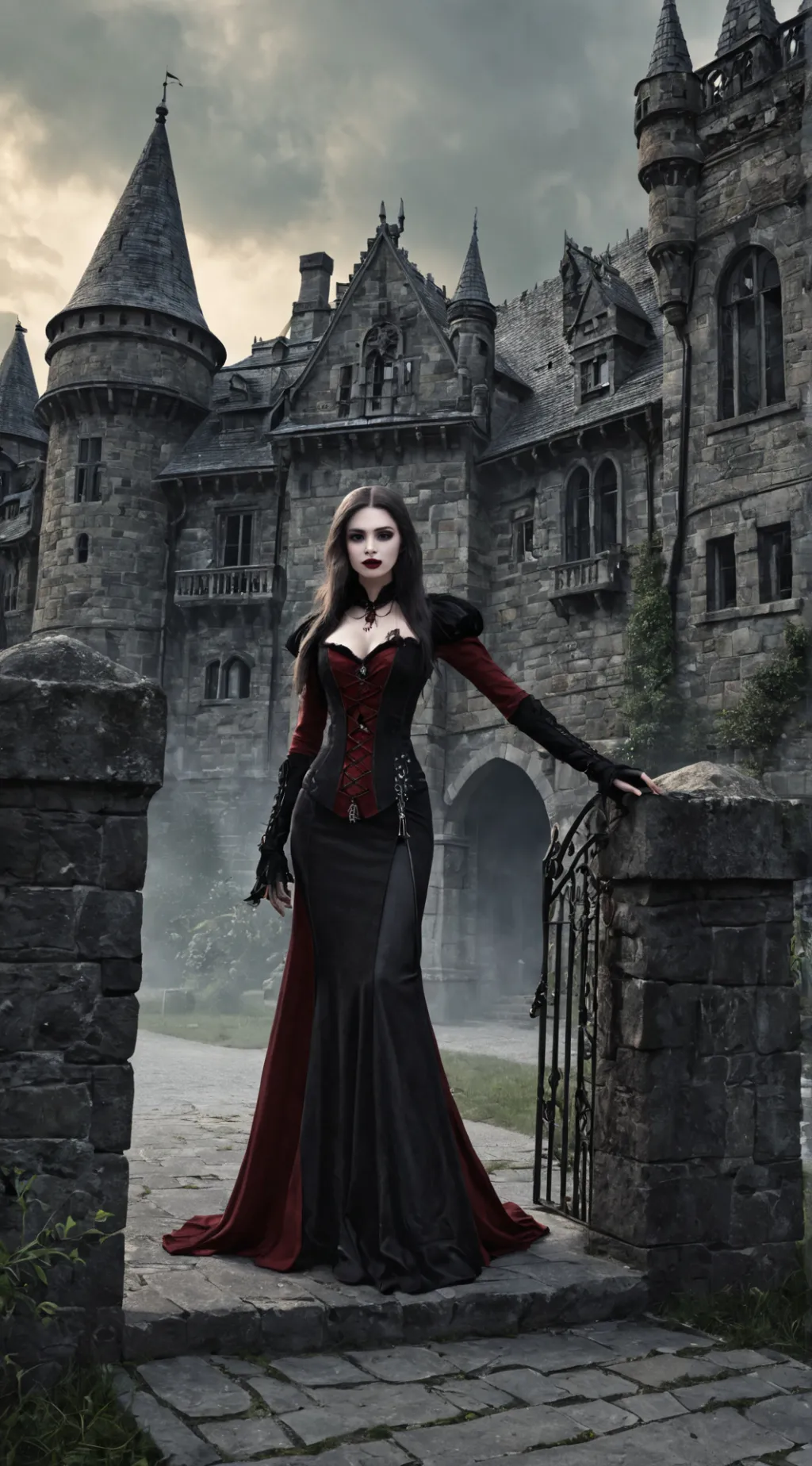 ai character: sanderiea background