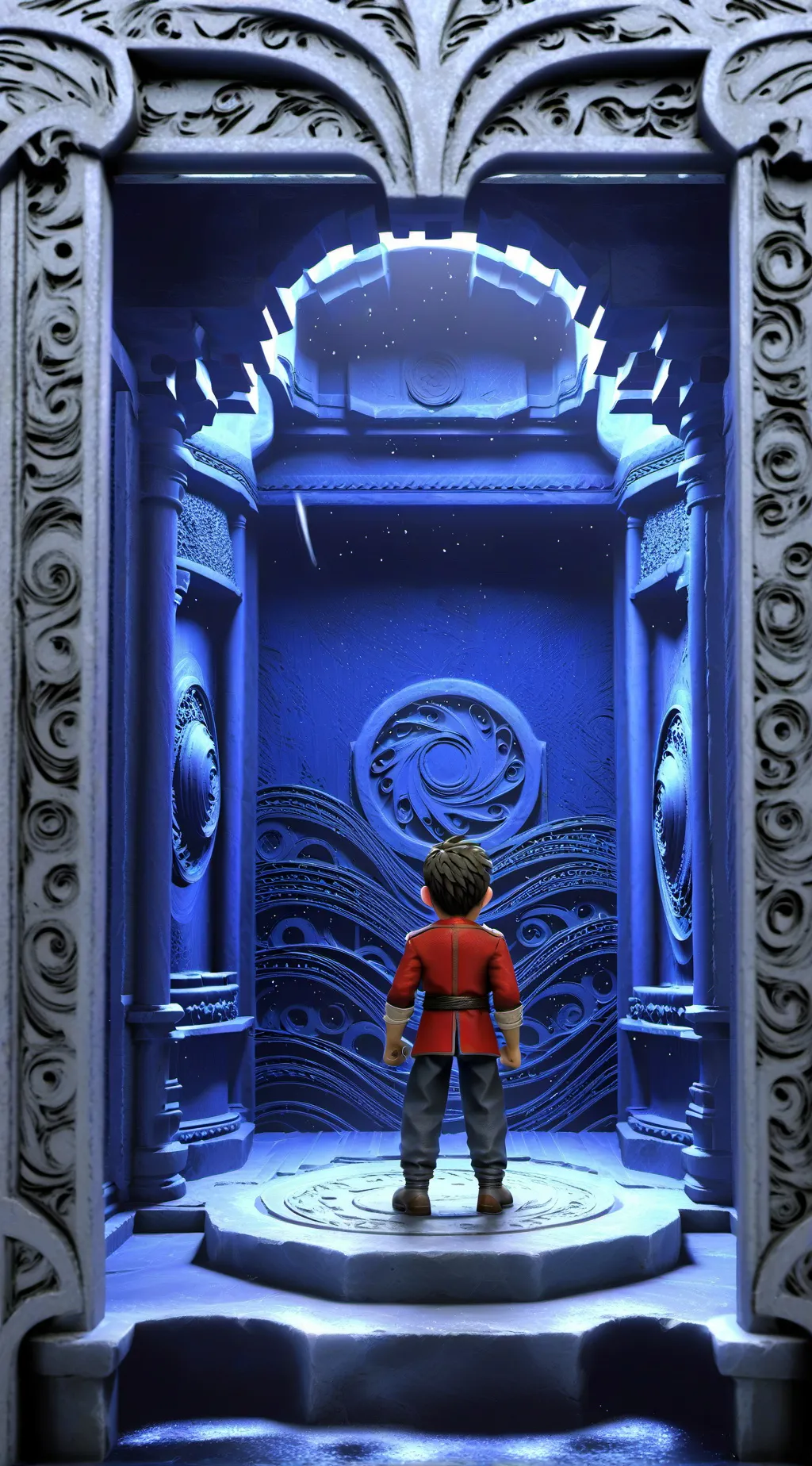 ai character: sharampo background