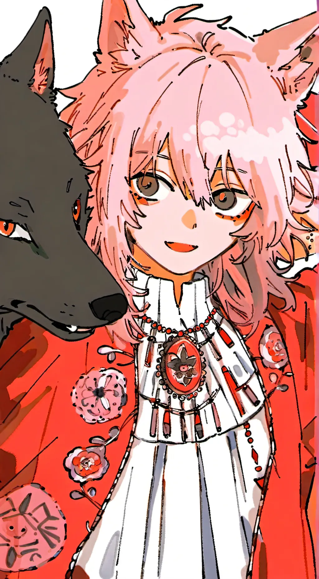 ai character: Kyra Monstatd>>🥀🐺 background