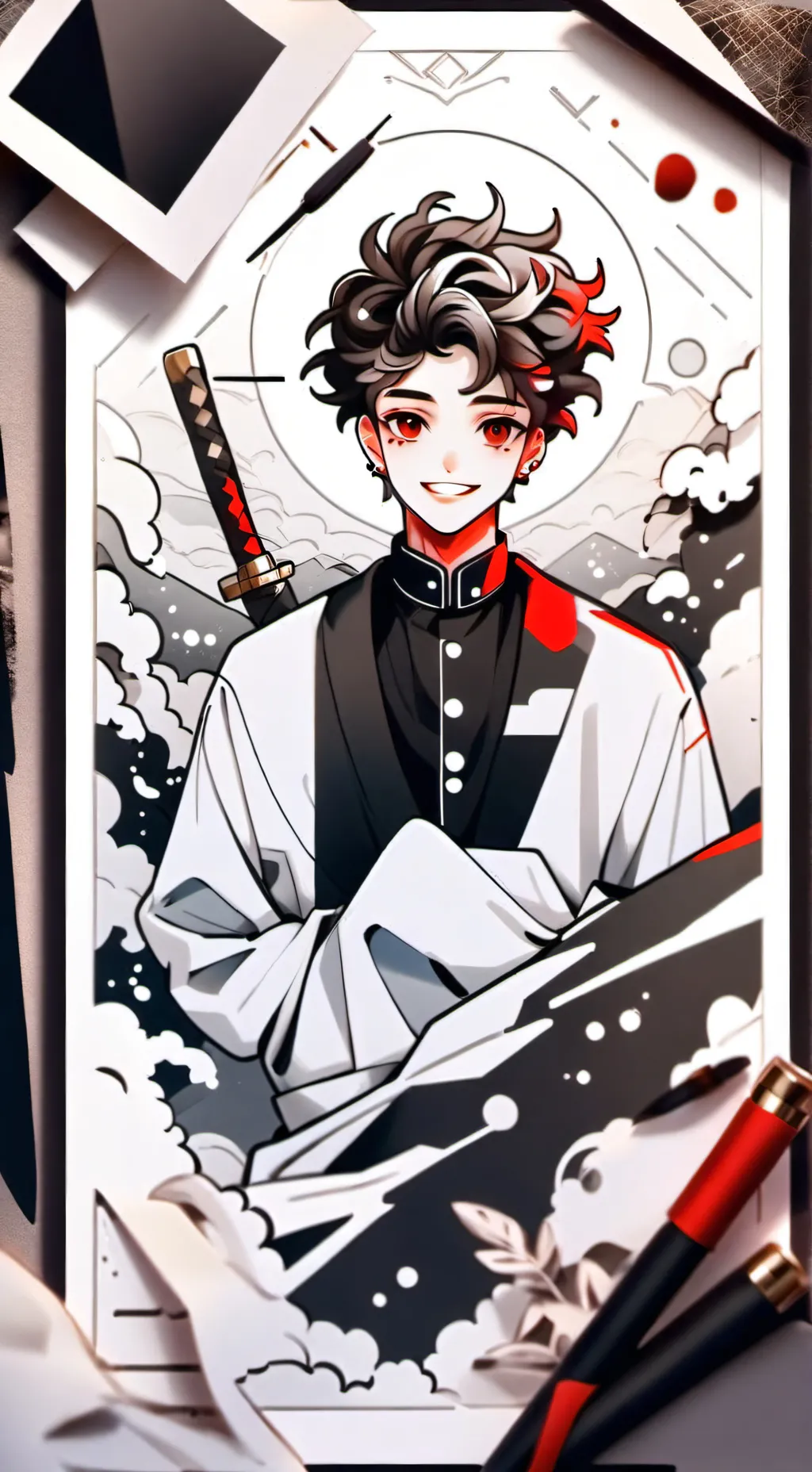 ai character: 🌼Ян🌺 background