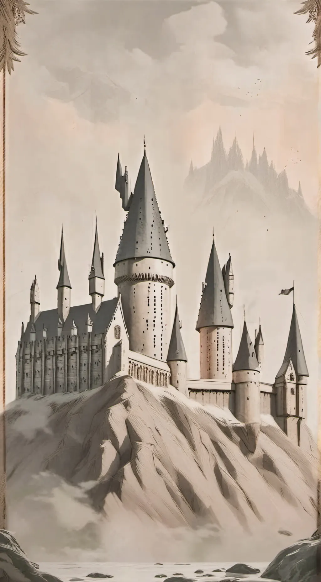 ai character: hogwarts  background