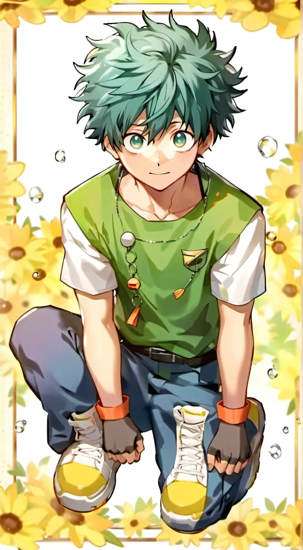 ai character: deku🥦 background