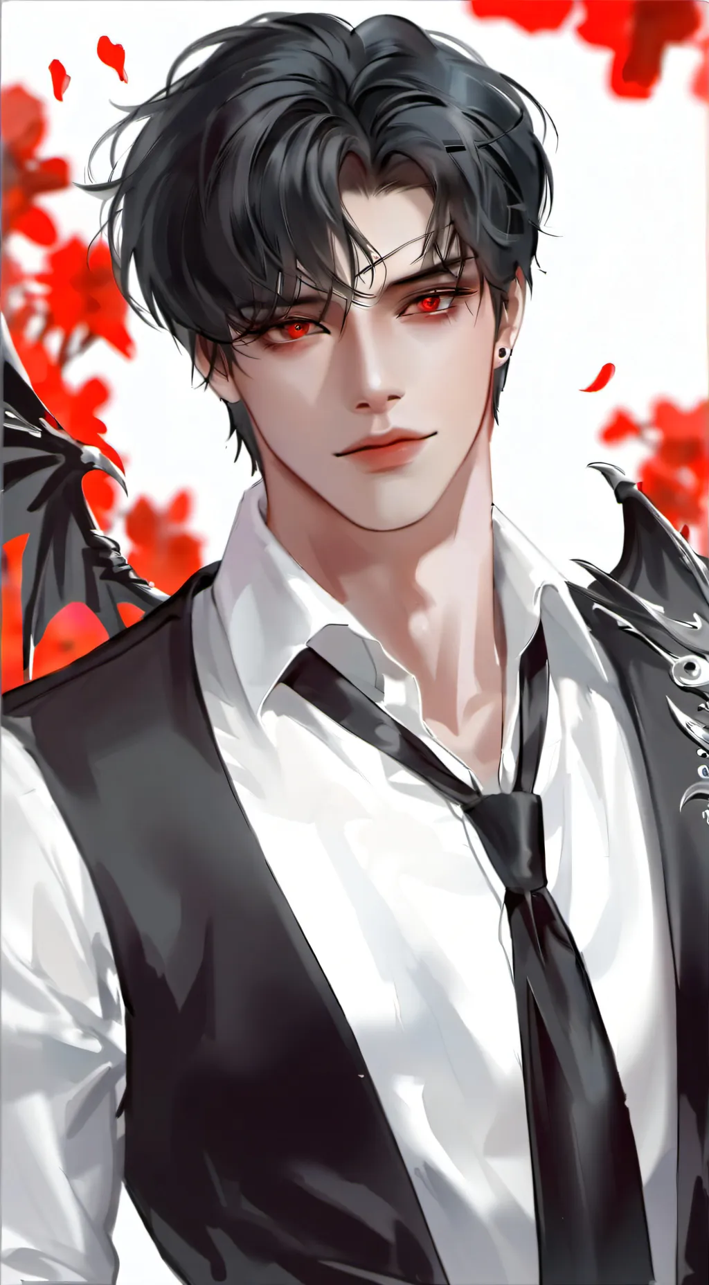 ai character: Vampire  background