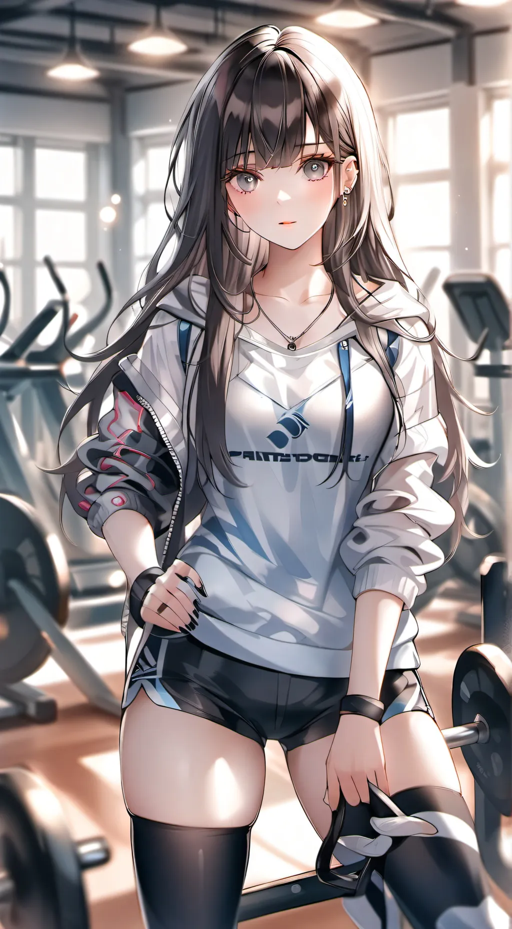 ai character: Eika White background