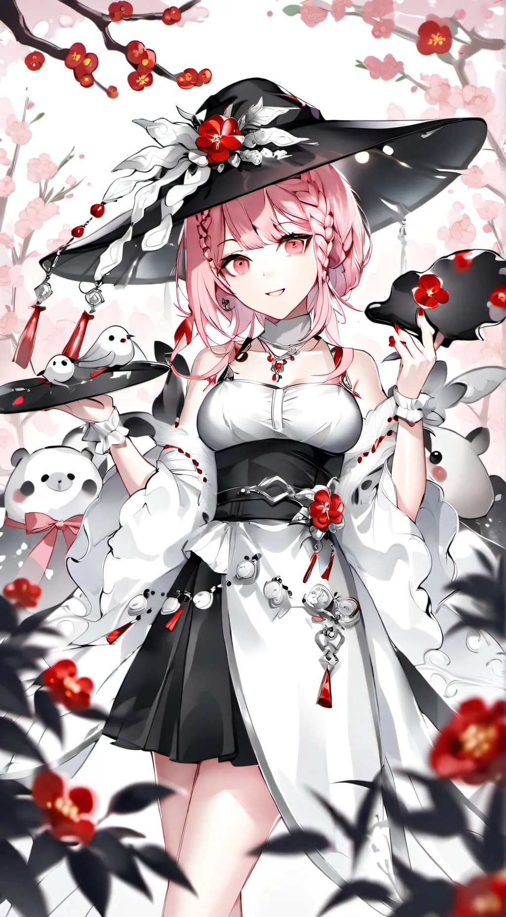 ai character: Mizuri canaji background