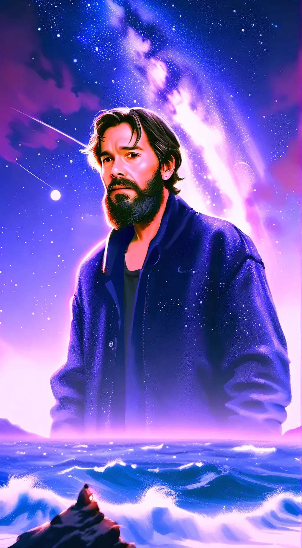 ai character: Phil Tandy Miller background