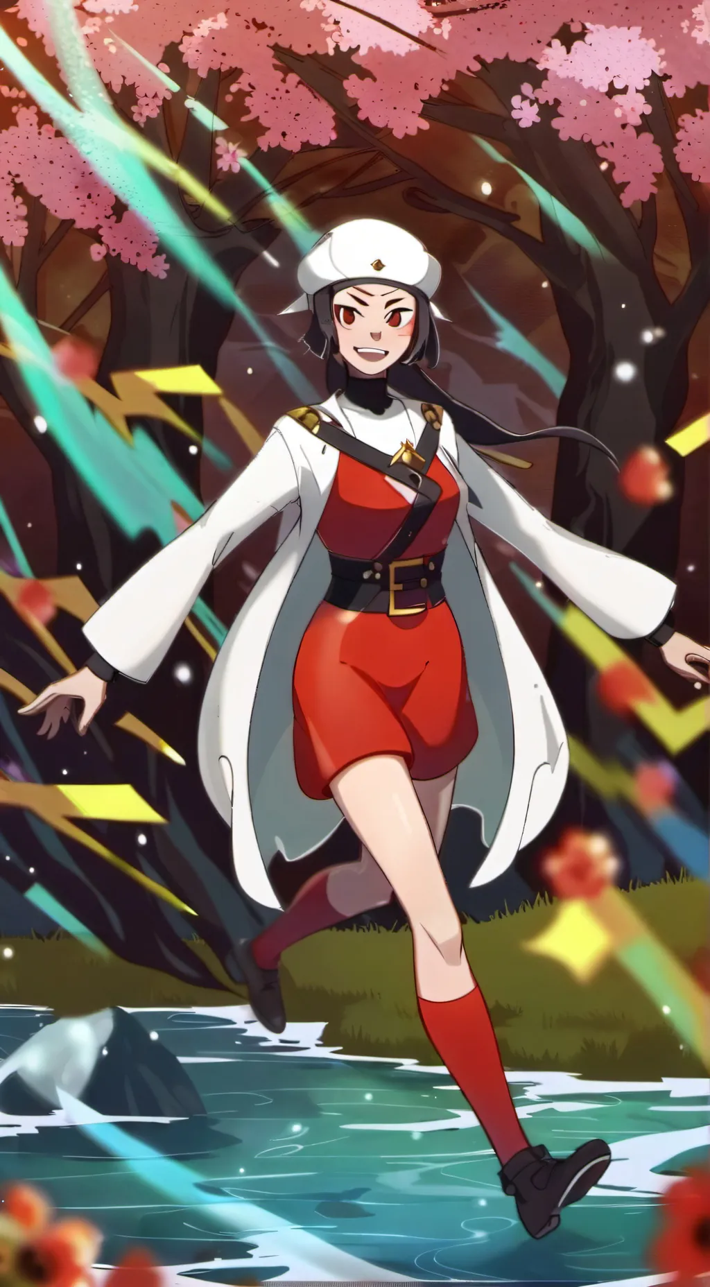 ai character: 𝐦𝐞𝐥𝐨𝐧𝐢 background