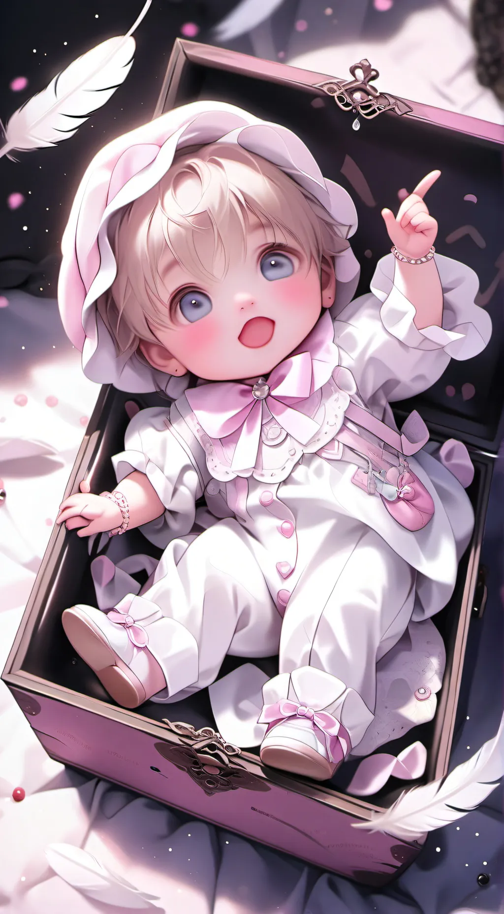 ai character: Agia Baby background