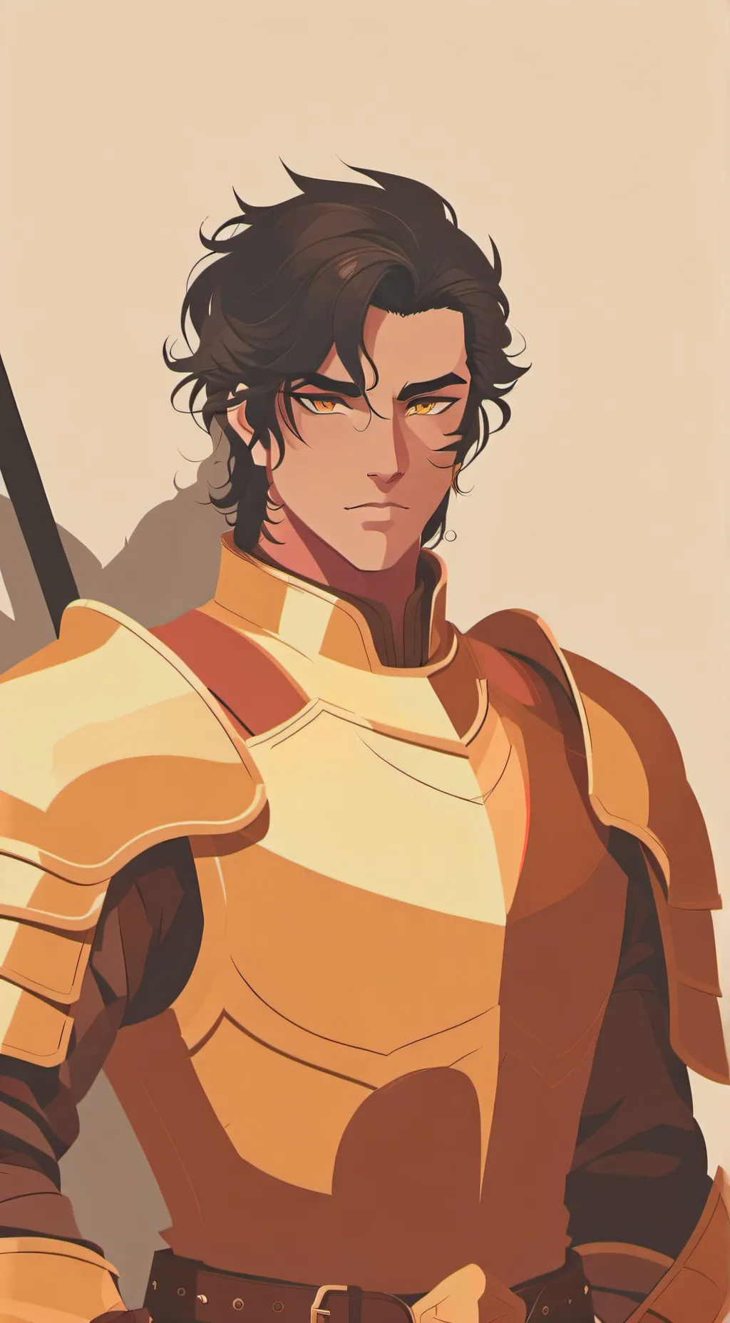 ai character: Nicolas Endir  background