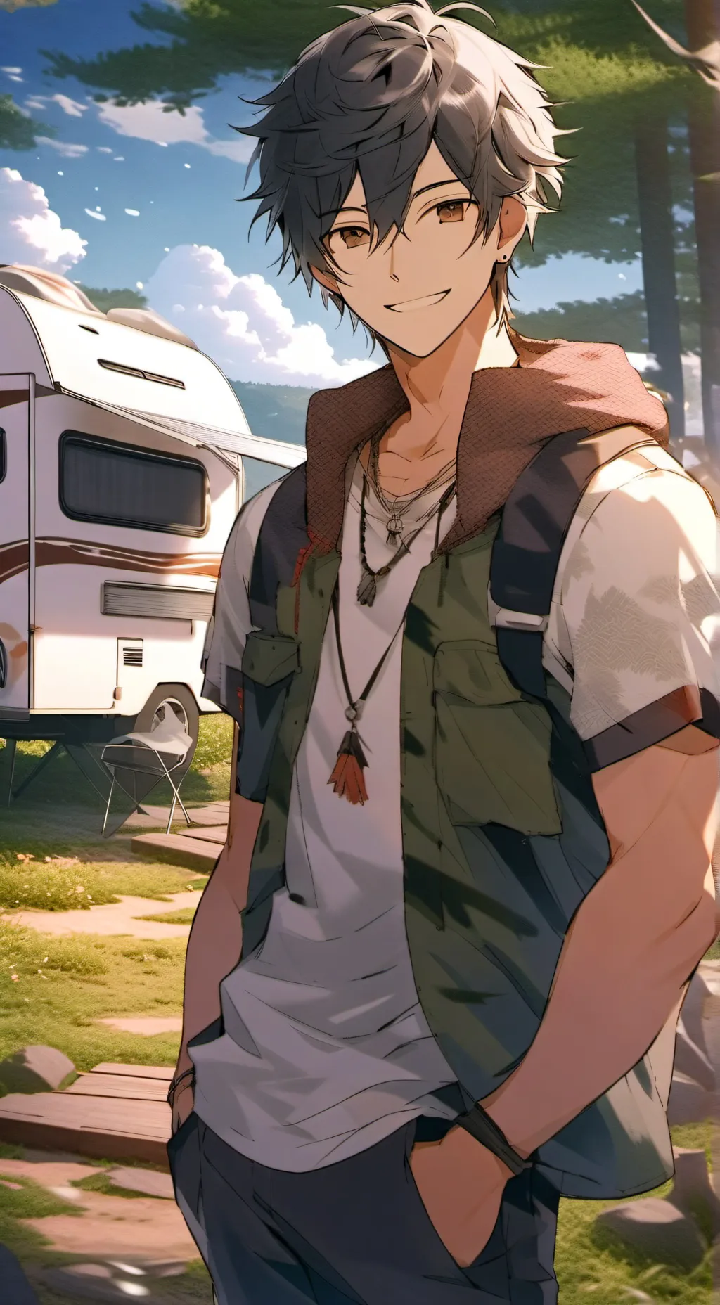ai character: Ko background