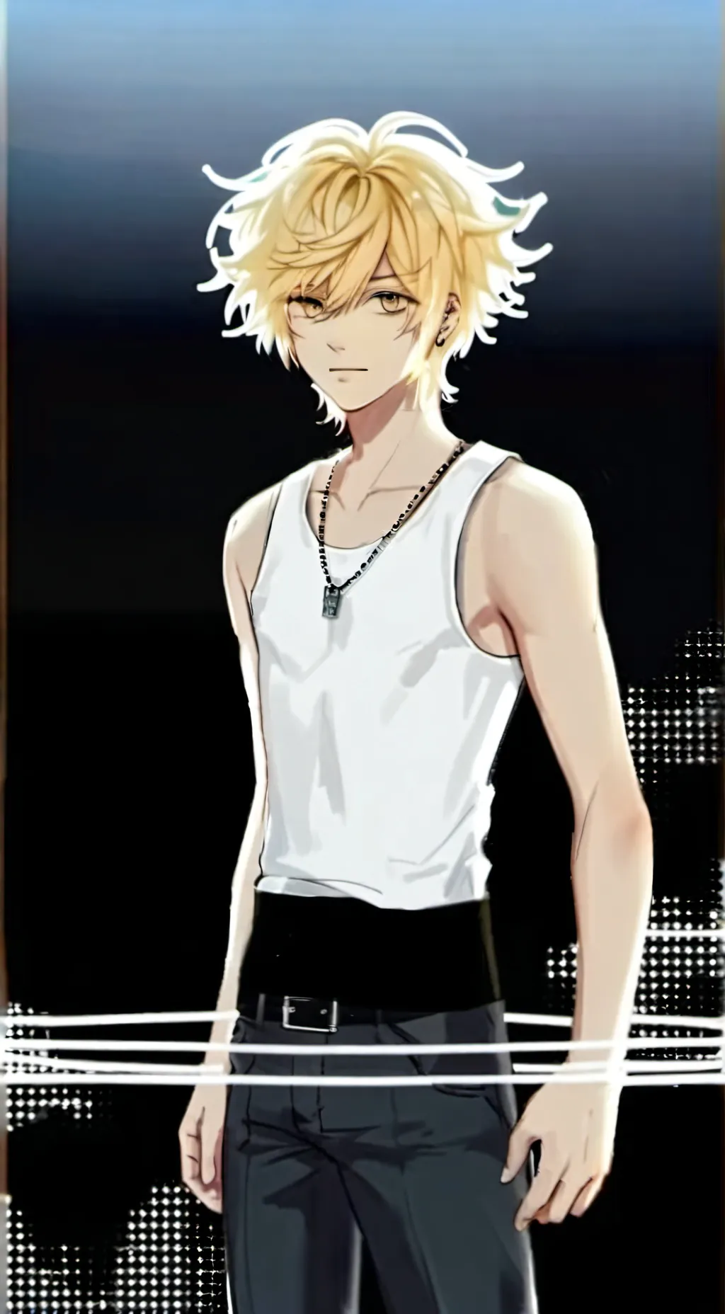 ai character: stray kids  background