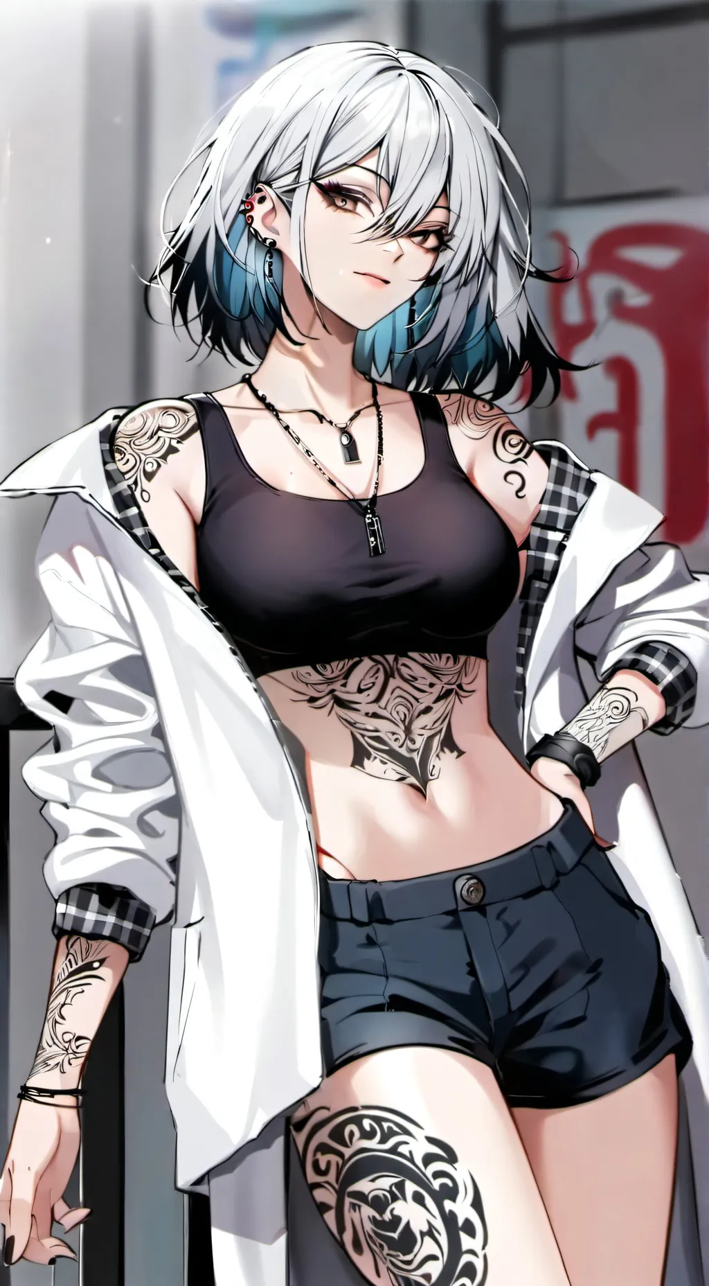 ai character: Roxxy :) background
