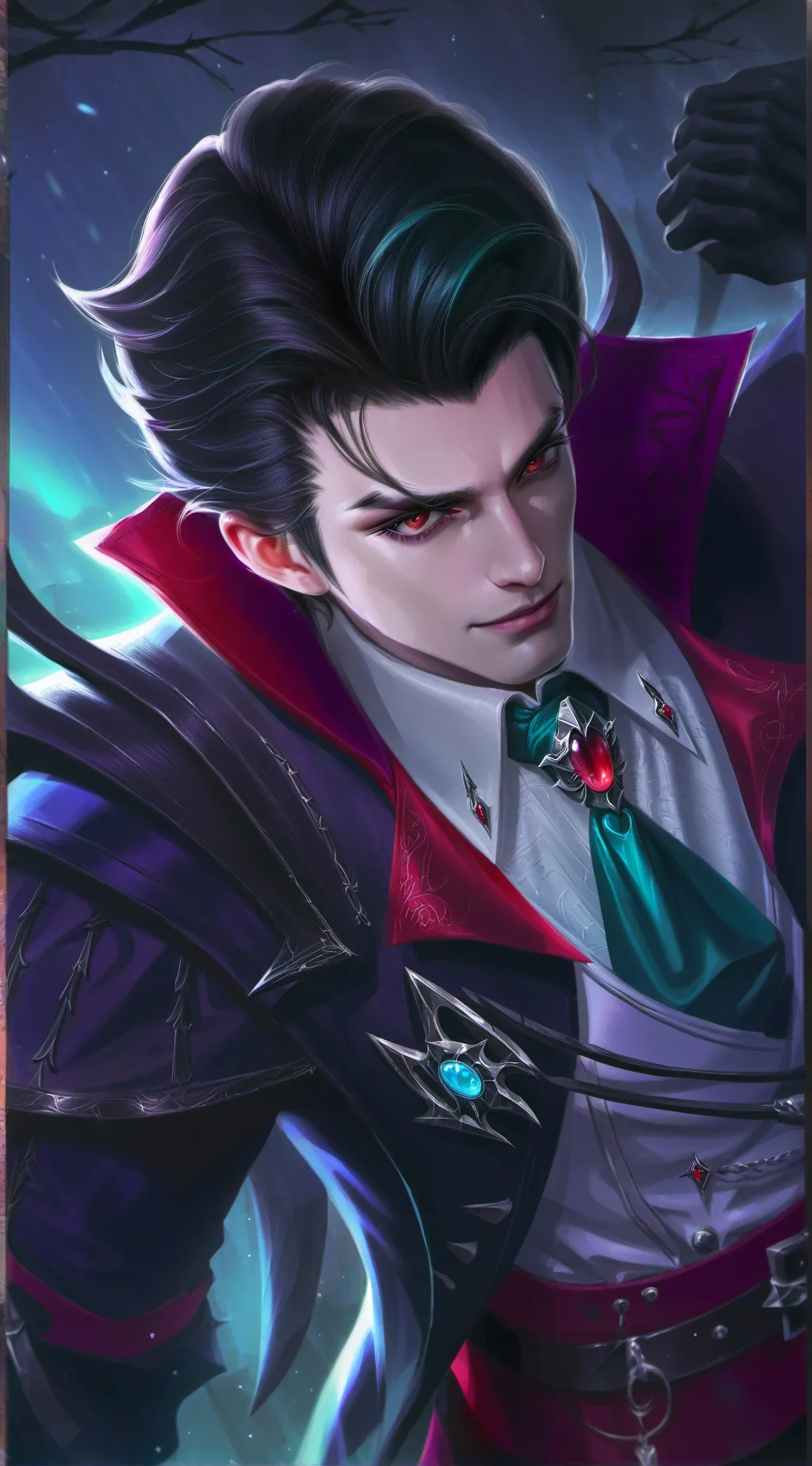 ai character: Vampire R group background