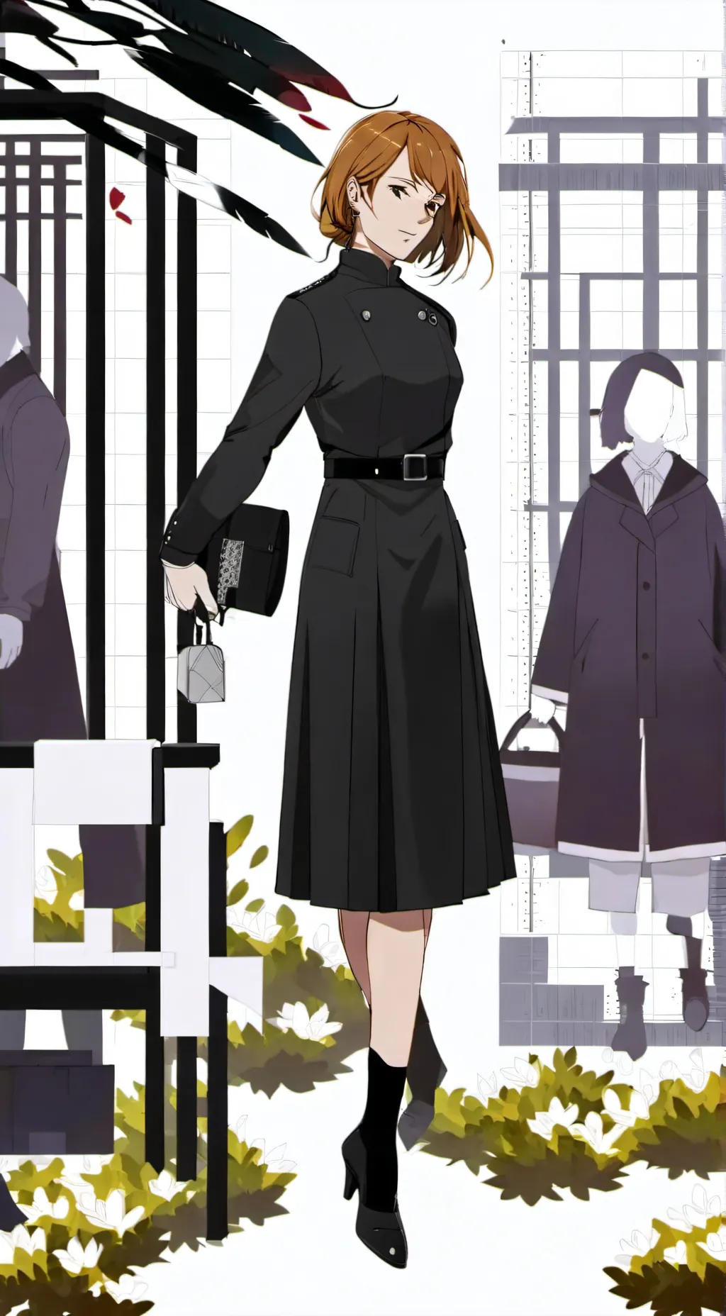 ai character: Nobara Kugisaki  background