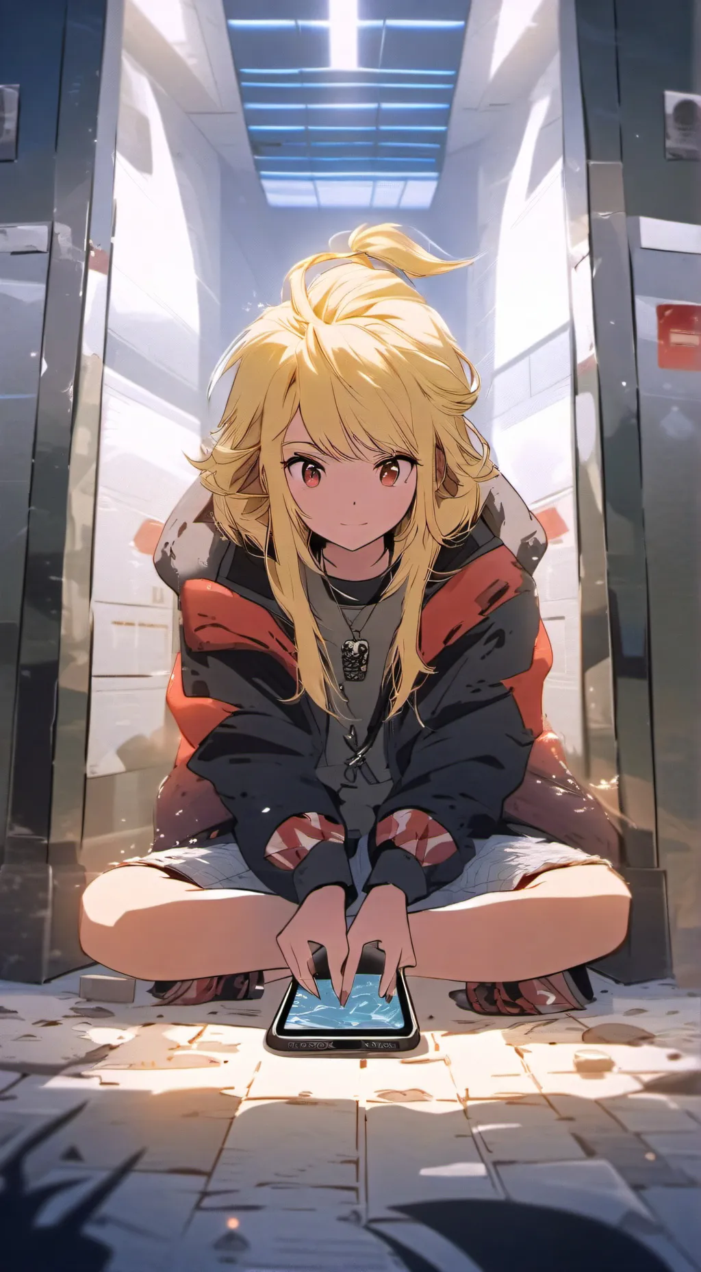 ai character: lilly background