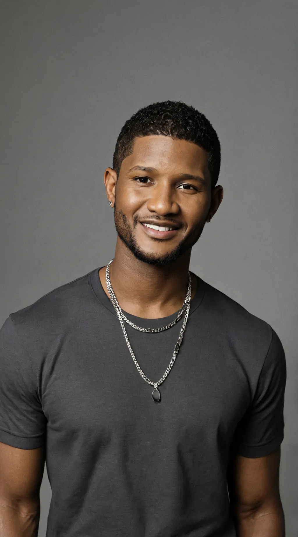 ai character: Usher background