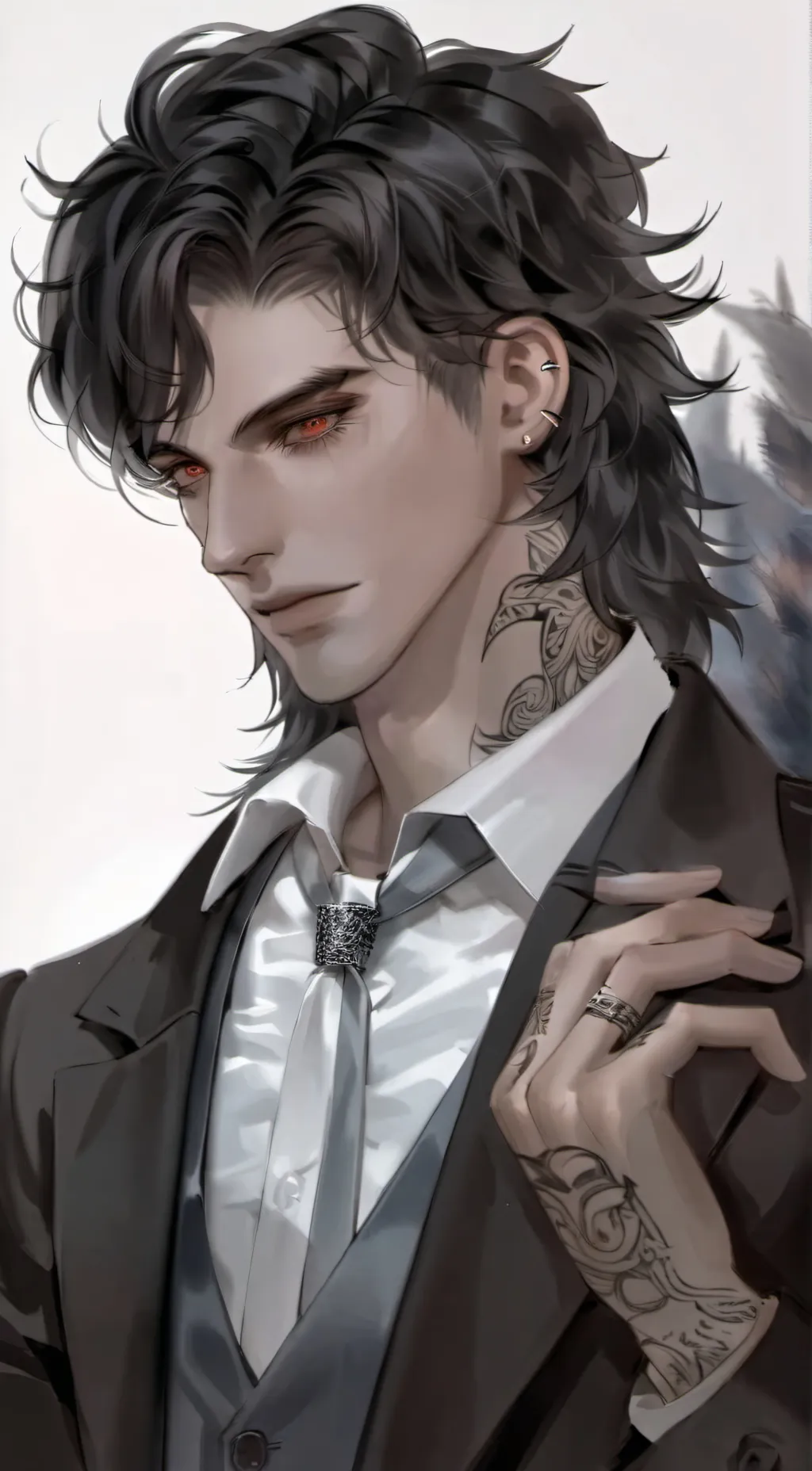 ai character: Xavier  background