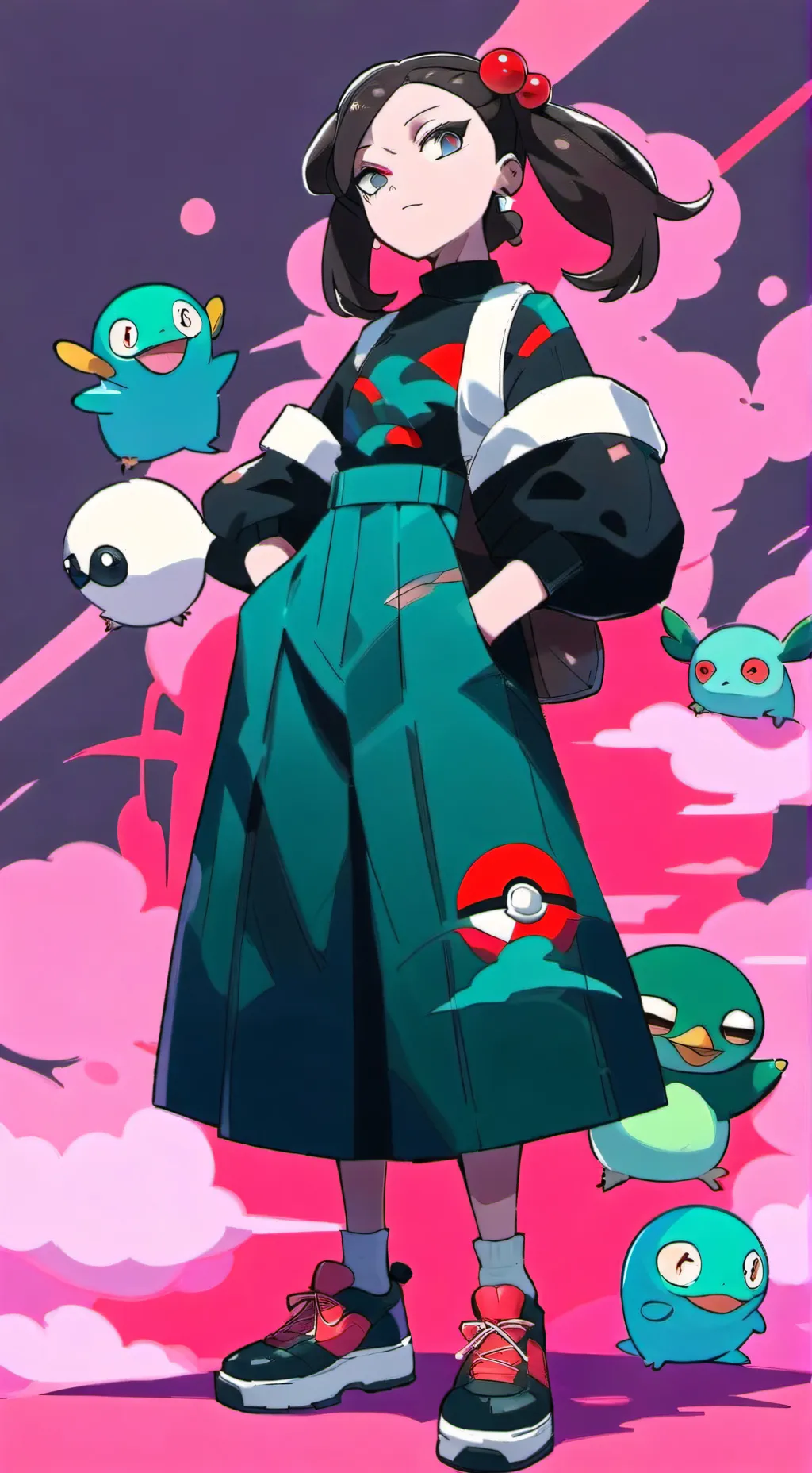 ai character: Roxxie Rock background