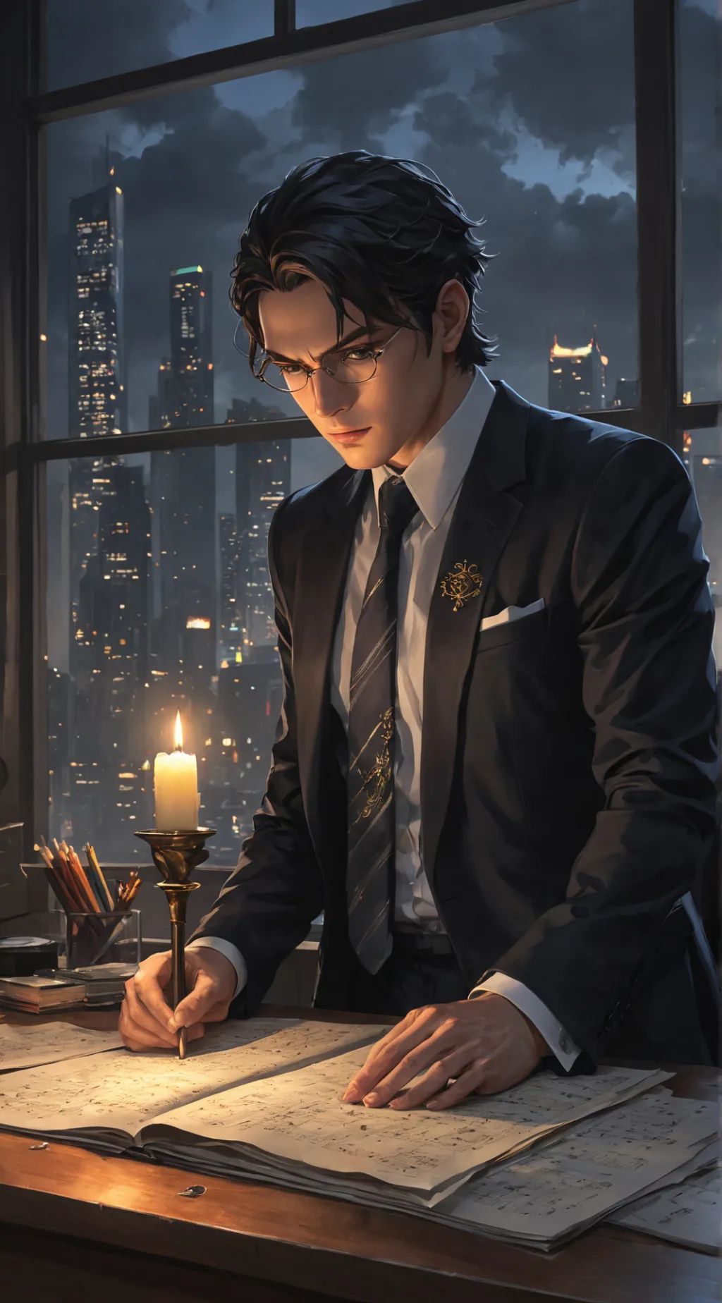 ai character: Raphael background