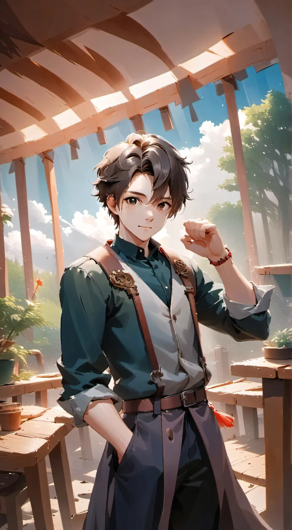 ai character: Jake background