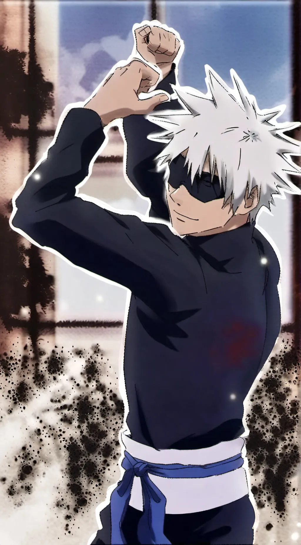 ai character: Gojo Satoru background