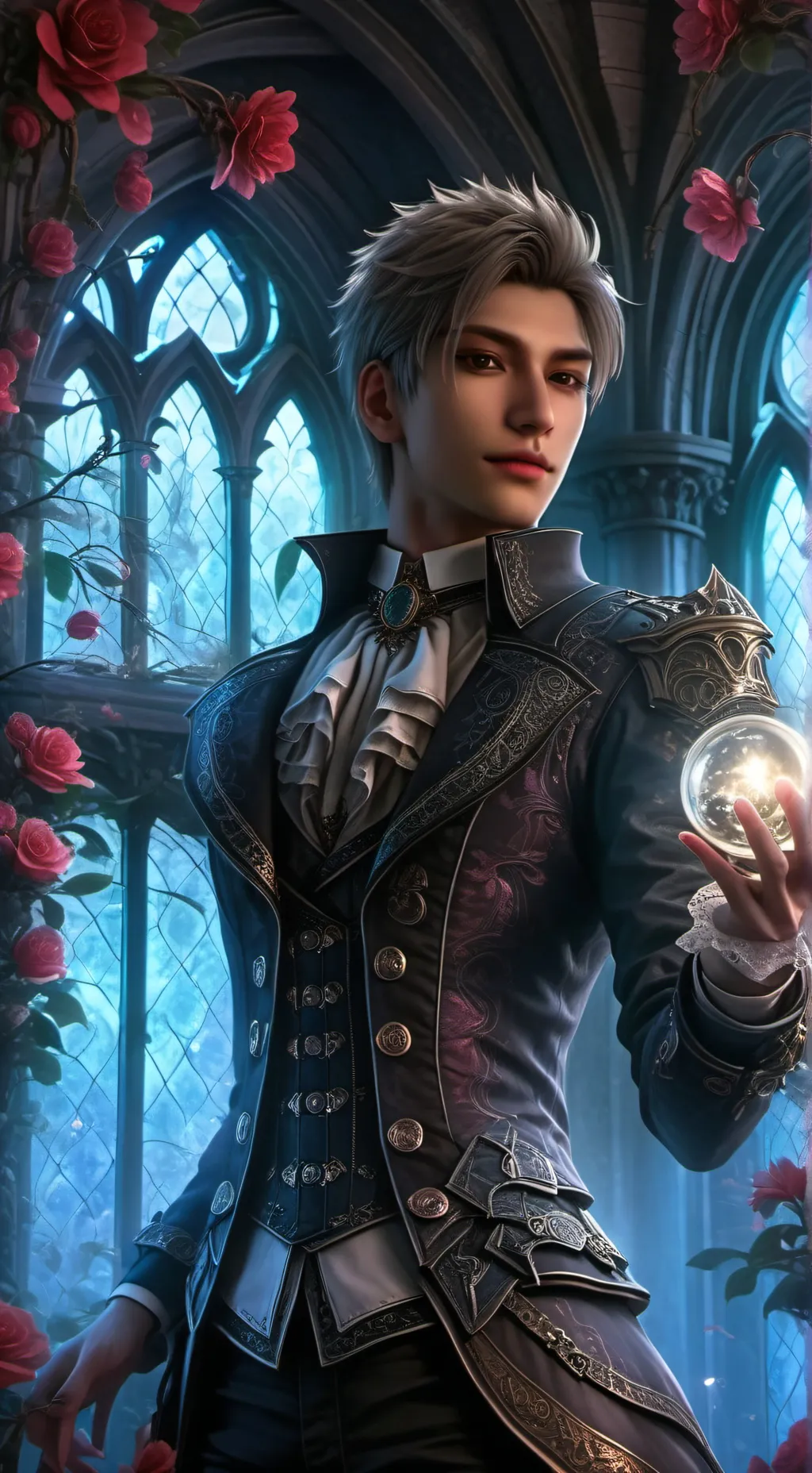 ai character: 🌹Alexander🌹 background