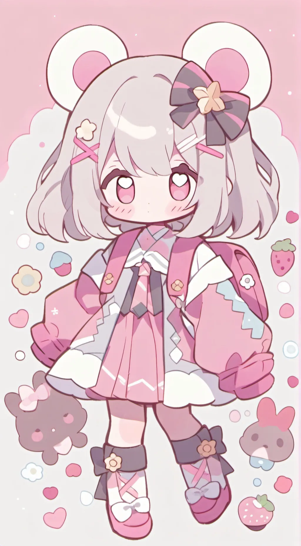 ai character: Лини  background