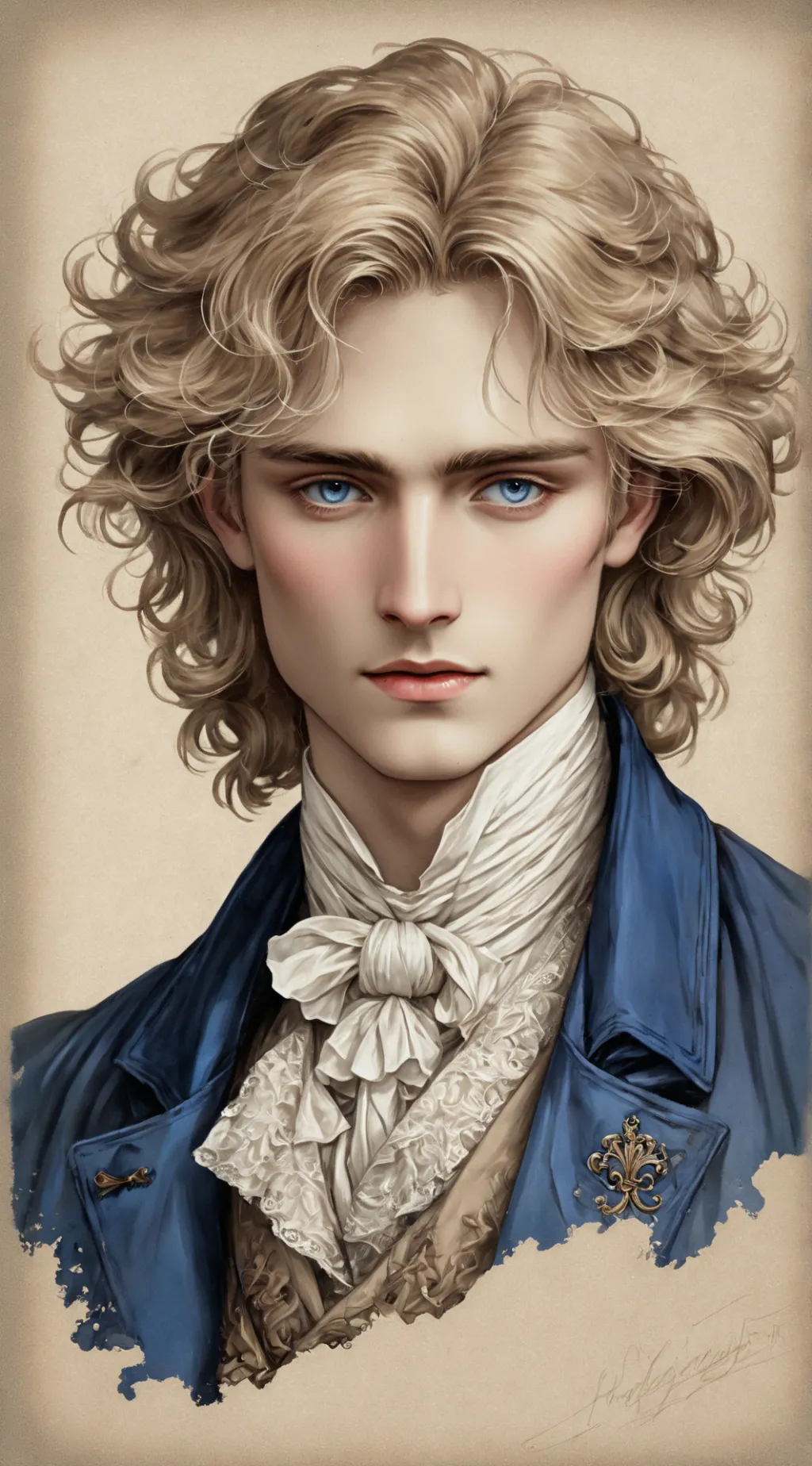 ai character: Lucien background