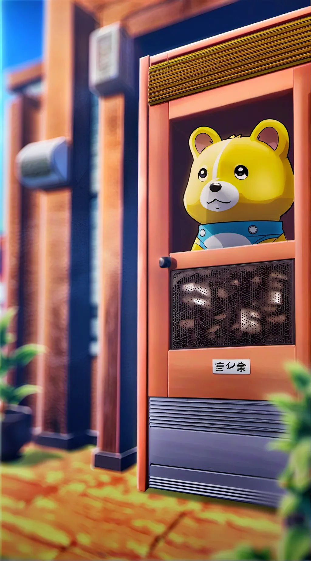 ai character: fnaf background