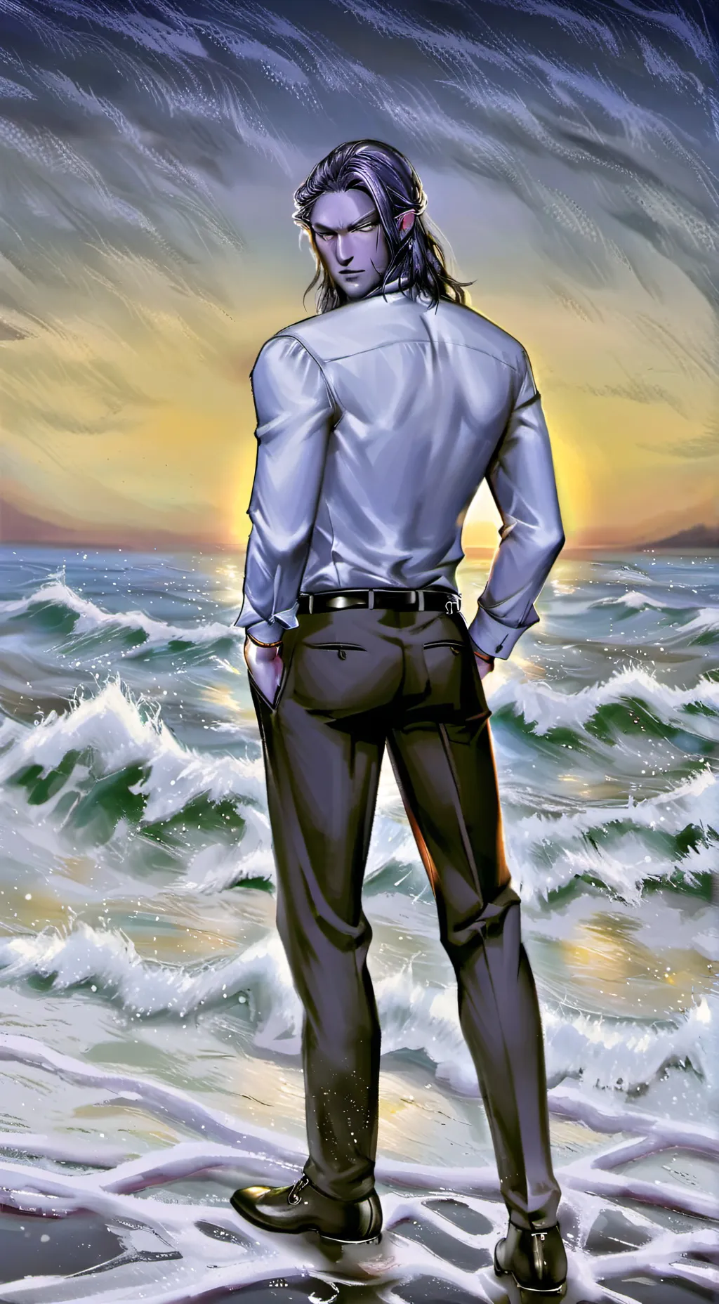 ai character: Lucien background