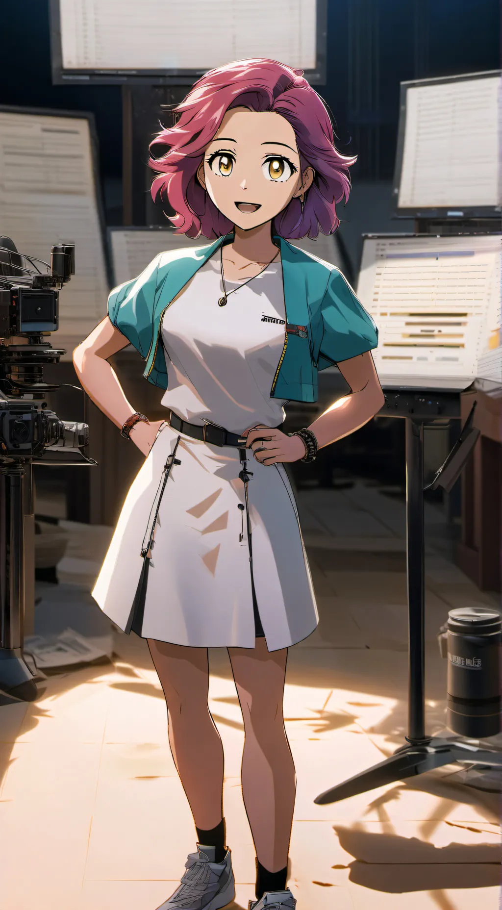 ai character: Sachi Takamine background
