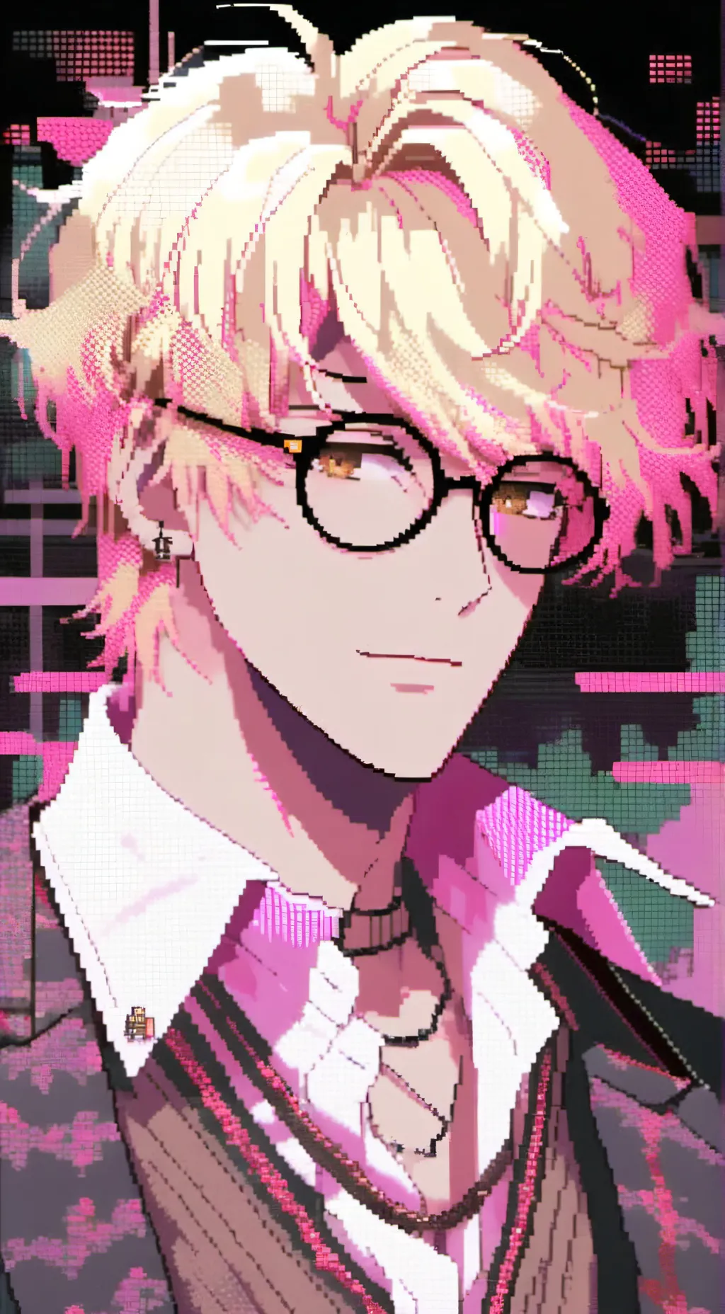 ai character: James Marklian  background