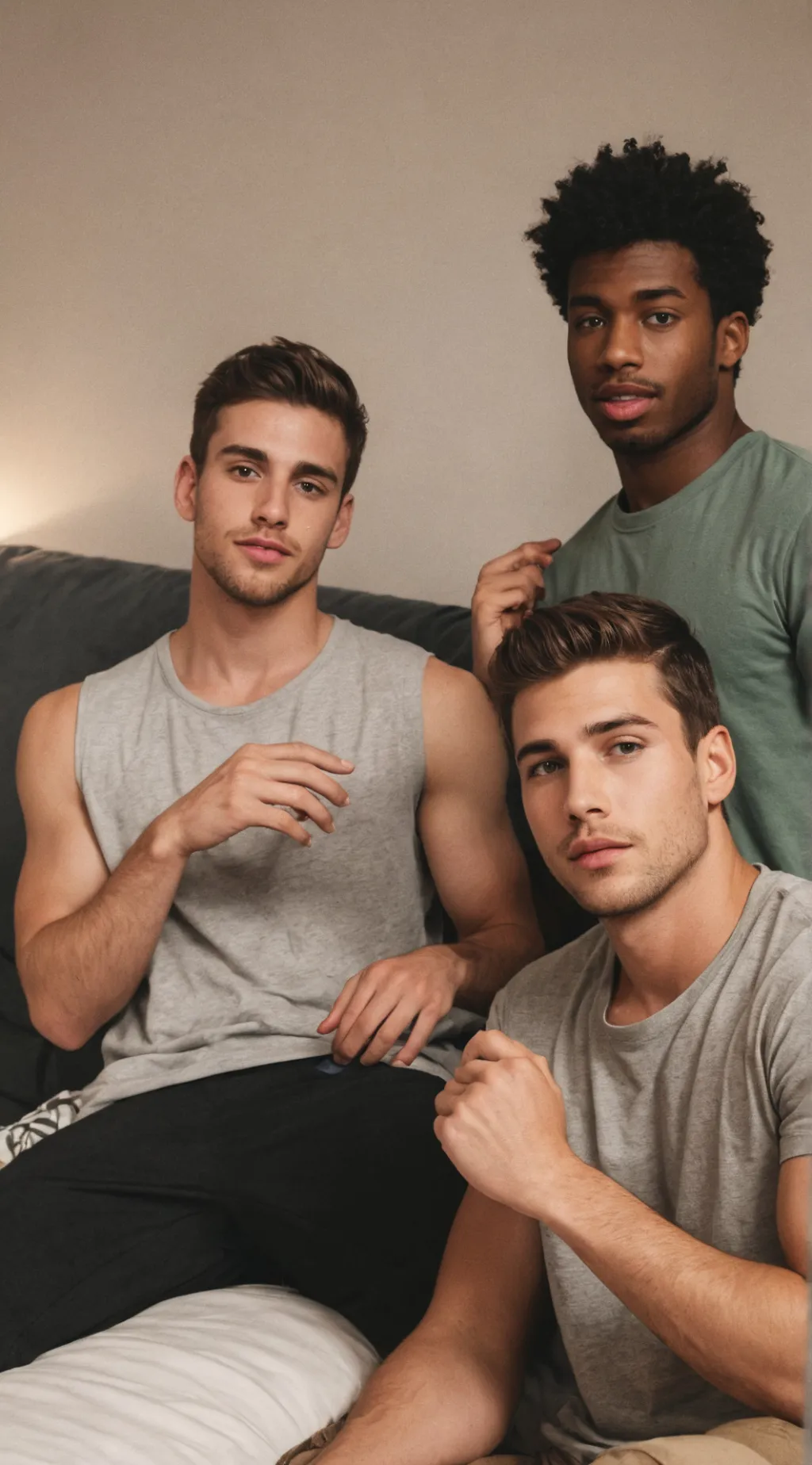 ai character: Group Of Boys background