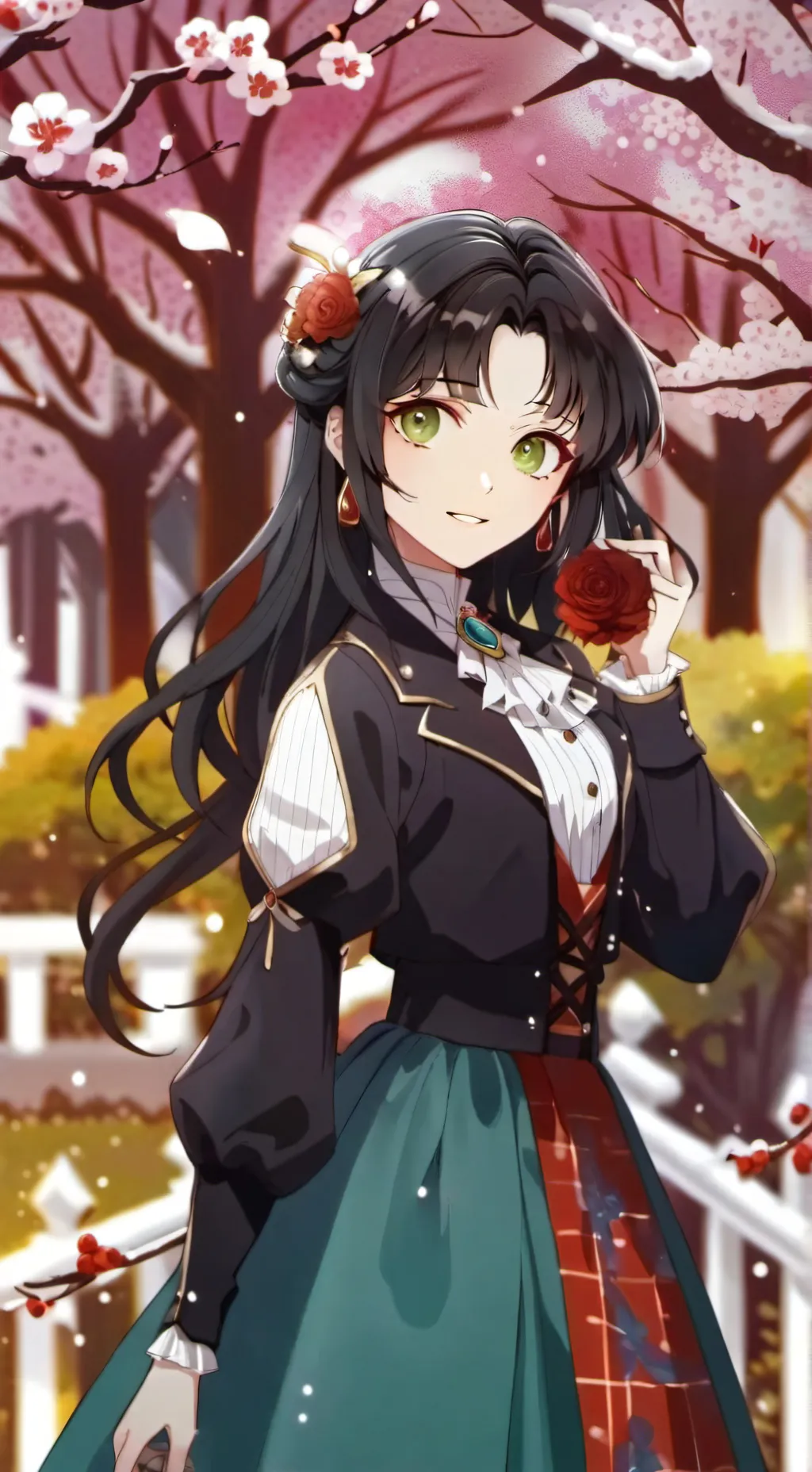 ai character: Jade background