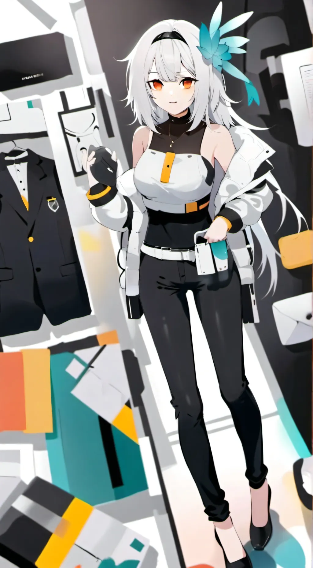 ai character: Хаори background