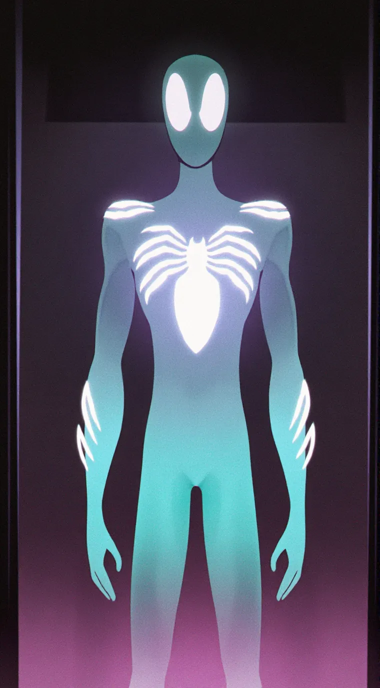 ai character: Spiderman.but deed background