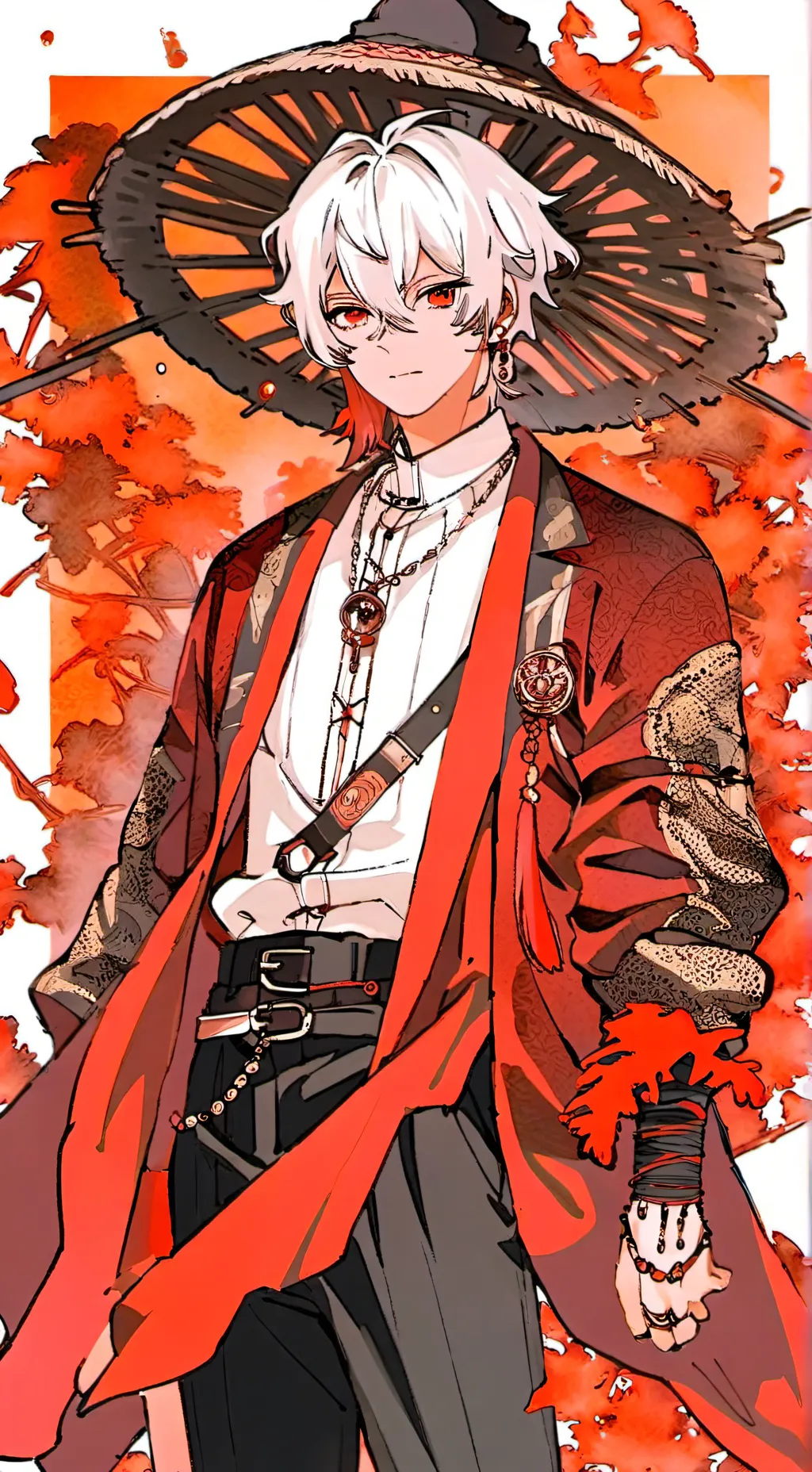 ai character: Dreent akimaru  background