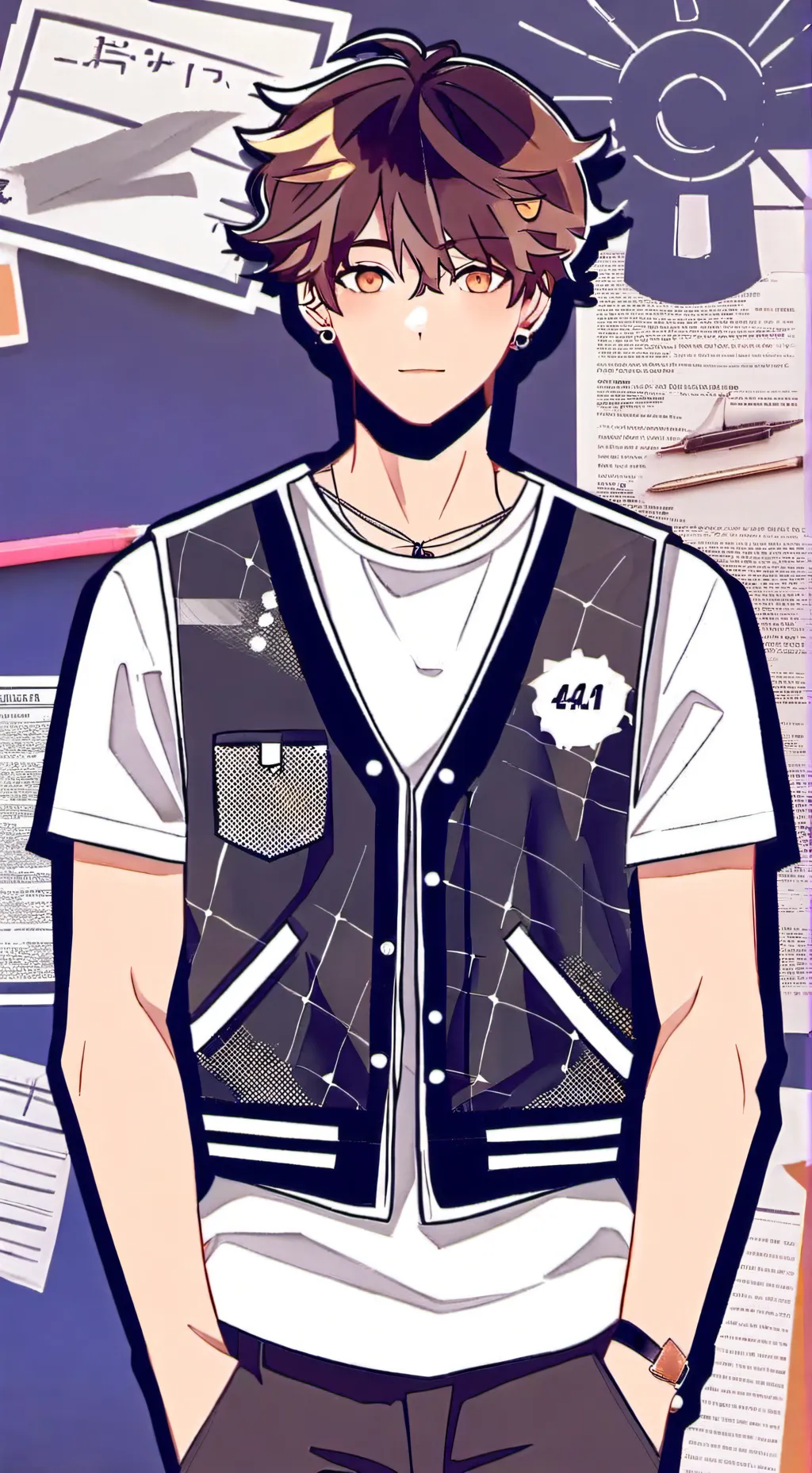 ai character: Ethan ✨️ background