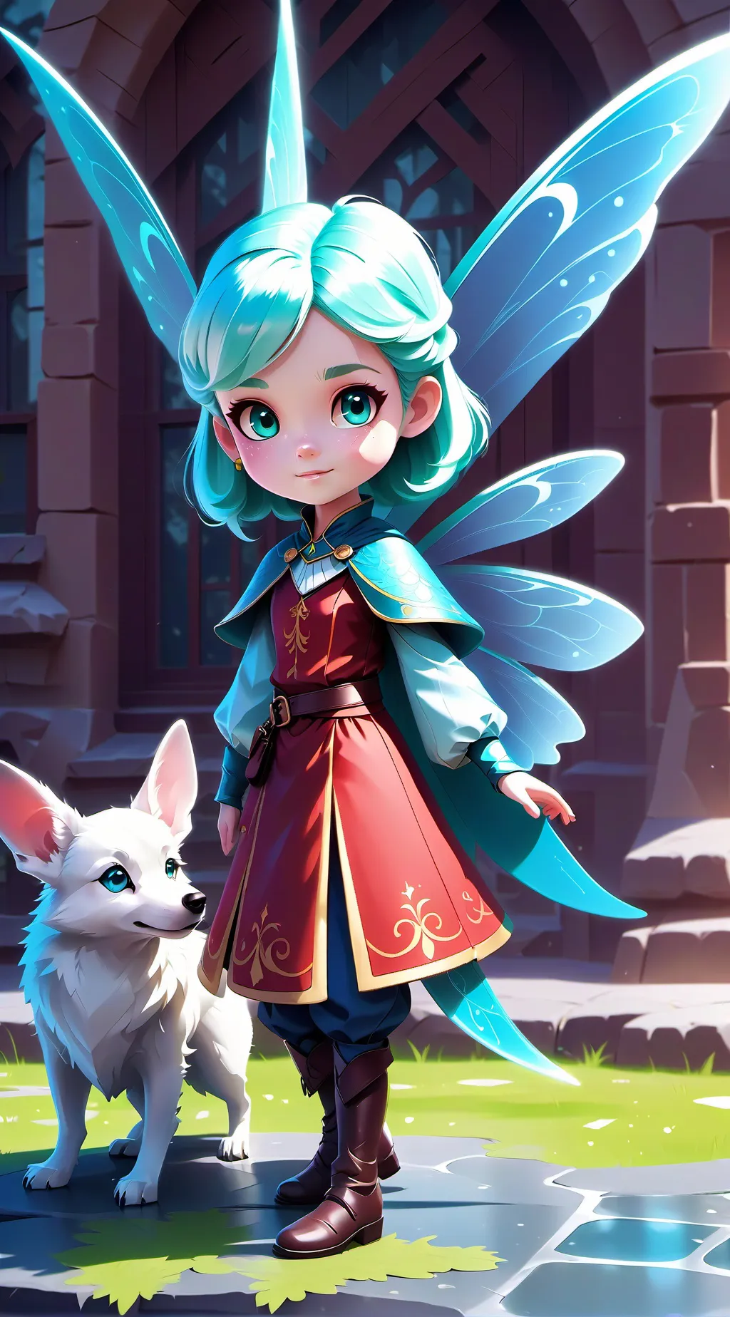 ai character: 🧚‍♀️fairy background