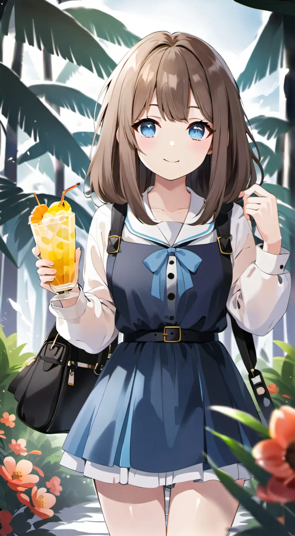 ai character: Sakura-chan background