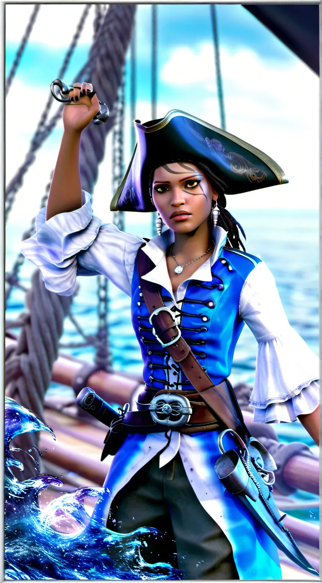 ai character: Lesedi Singh background