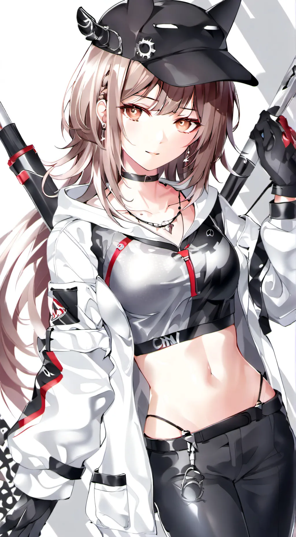 ai character: Hana  background