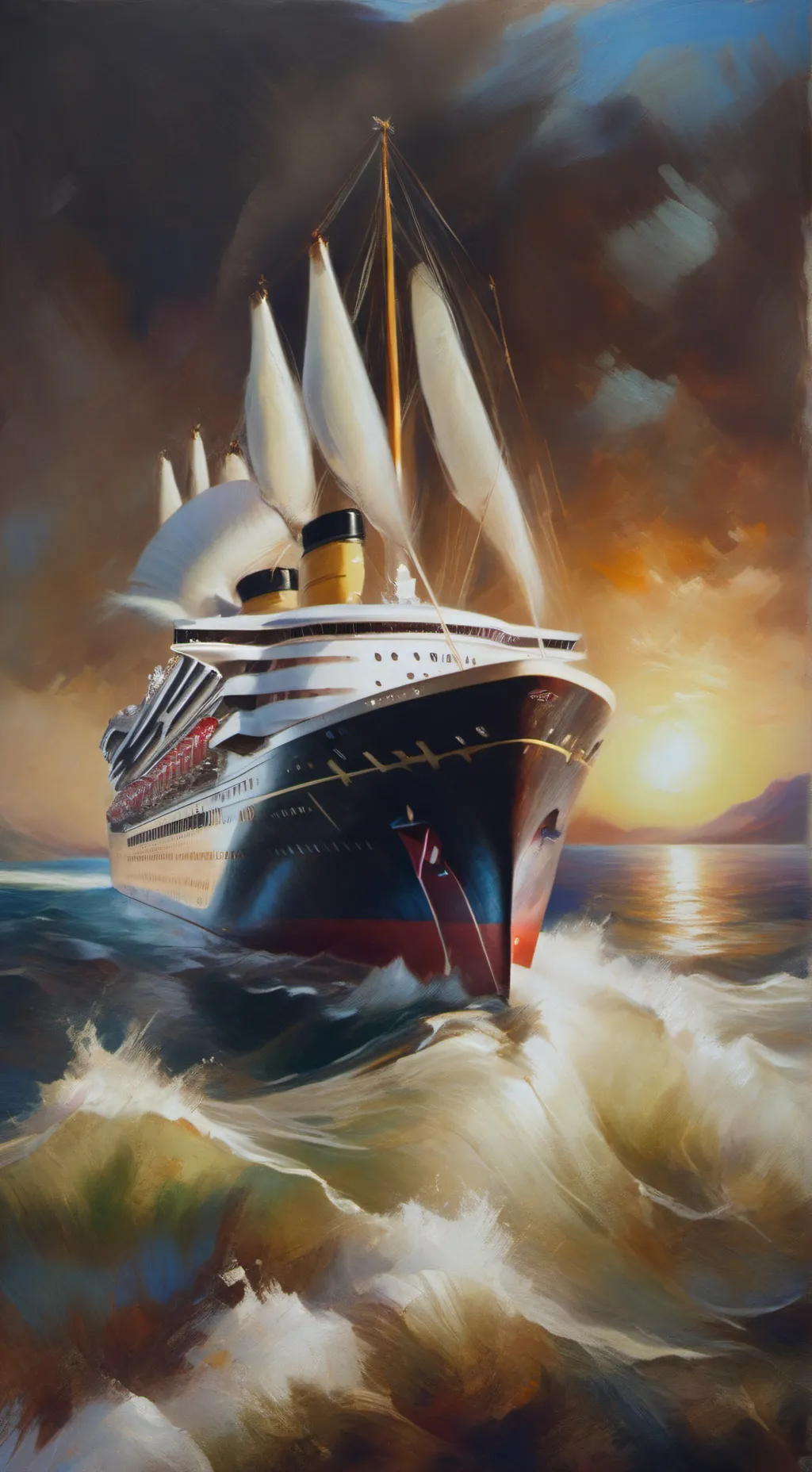 ai character: Aftonfamily cruise background