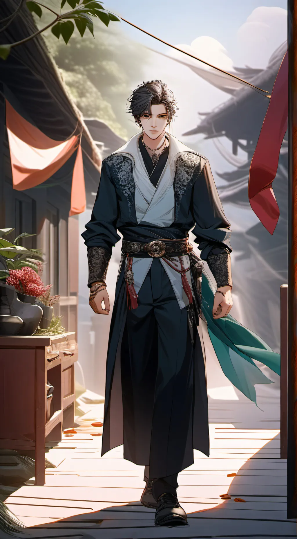 ai character: Michael background