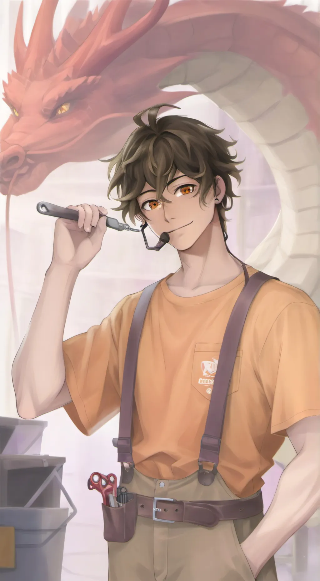 ai character: Leo Valdez background