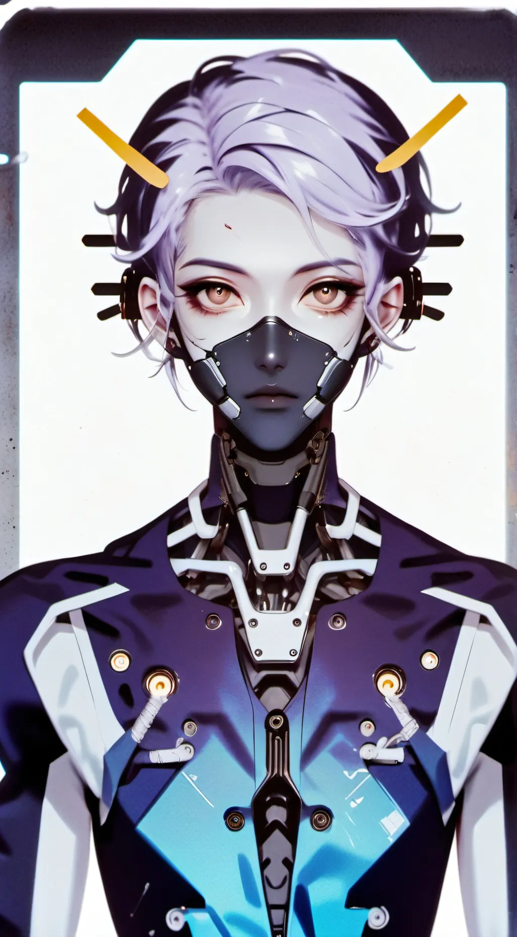 ai character: Circuit background