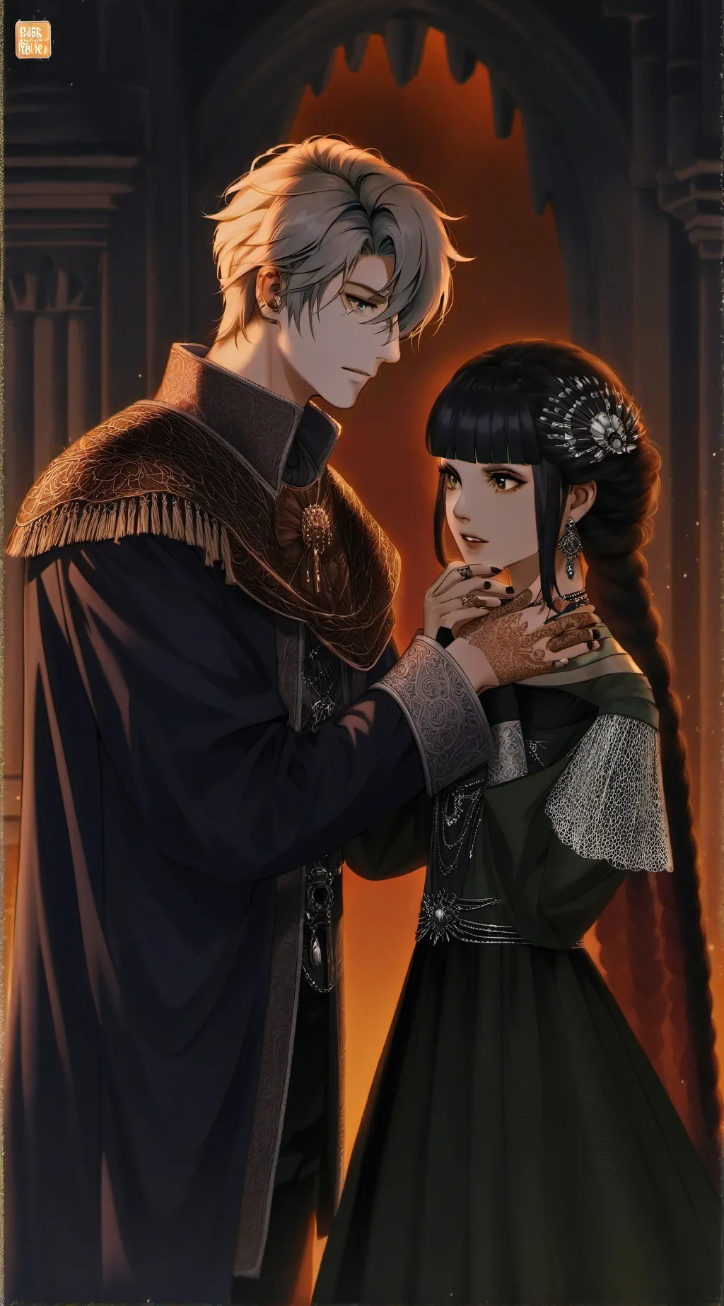 ai character: Ella and andrei background