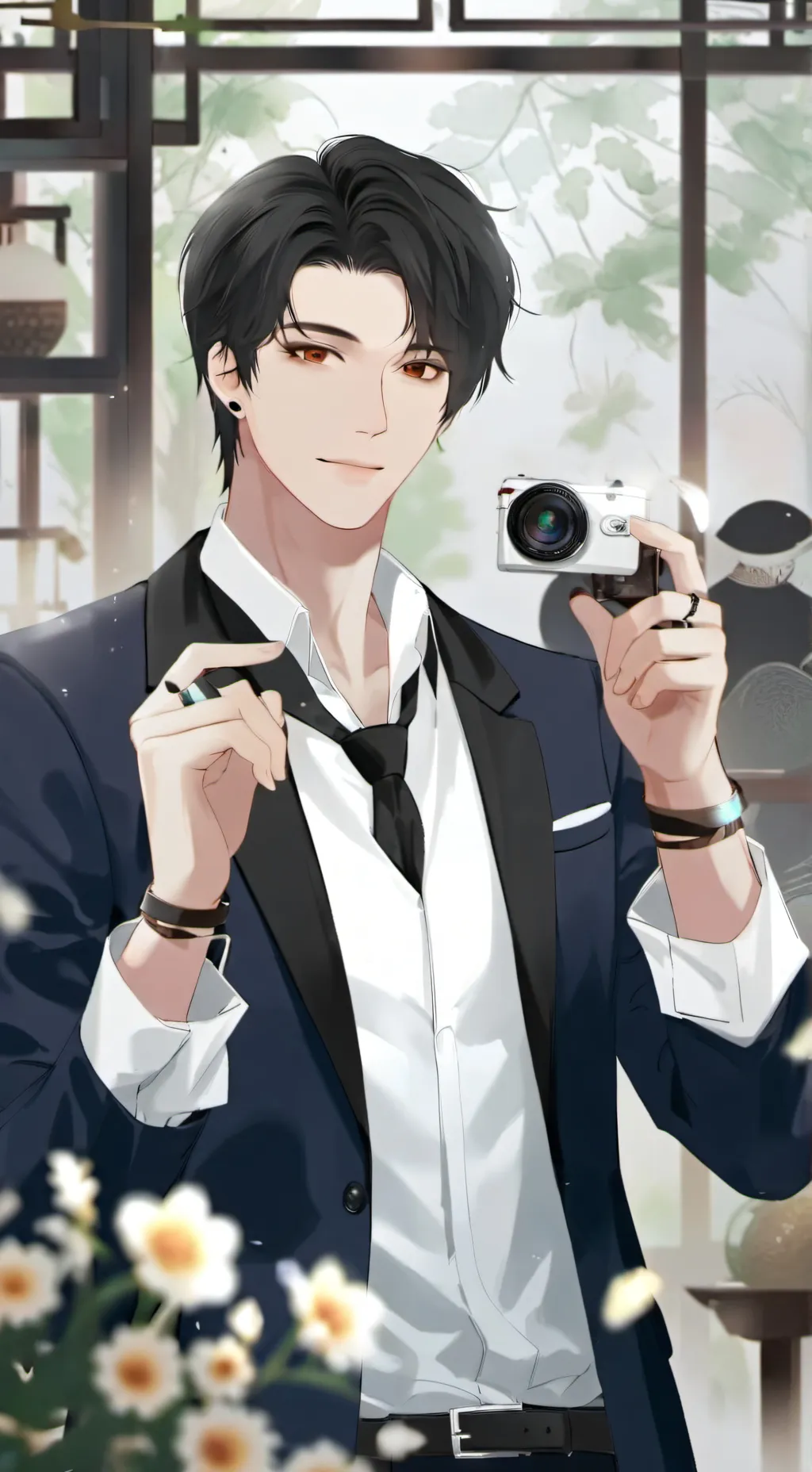 ai character: El sasuke background